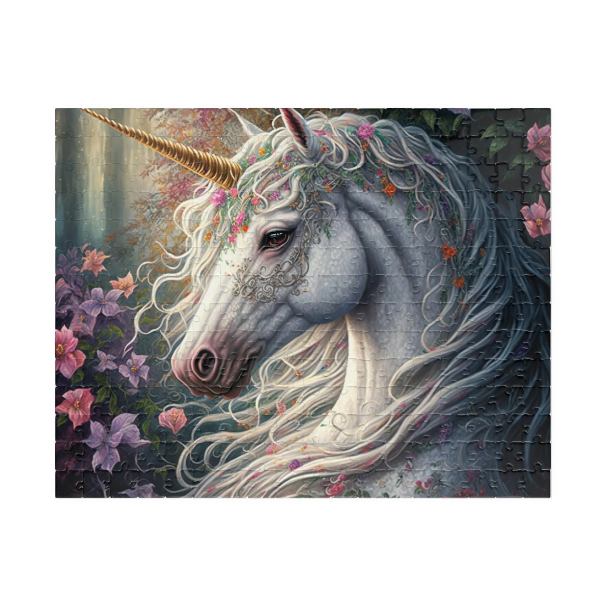 Majestic Unicorn Jigsaw Puzzle 