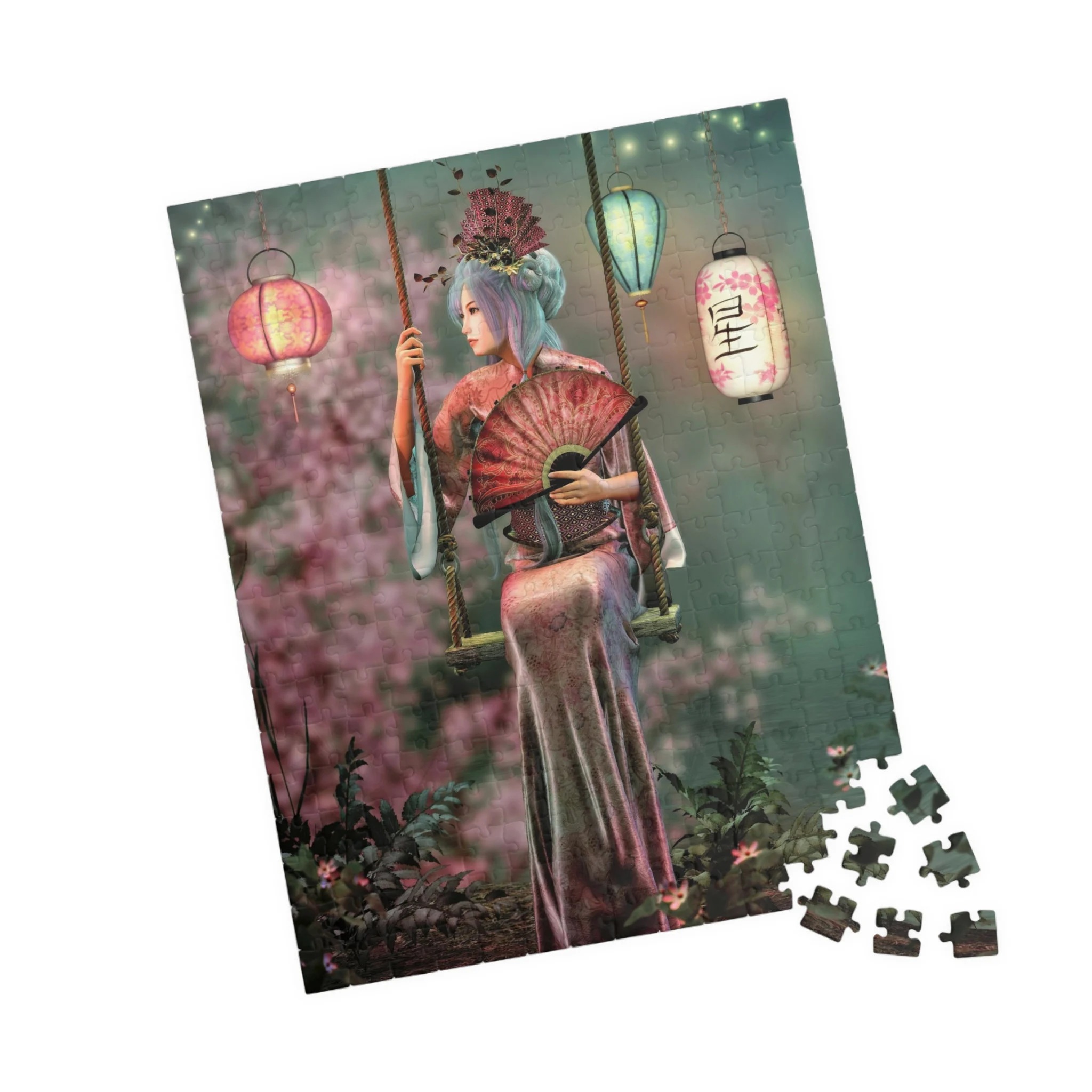 Japanese Geisha Jigsaw Puzzle
