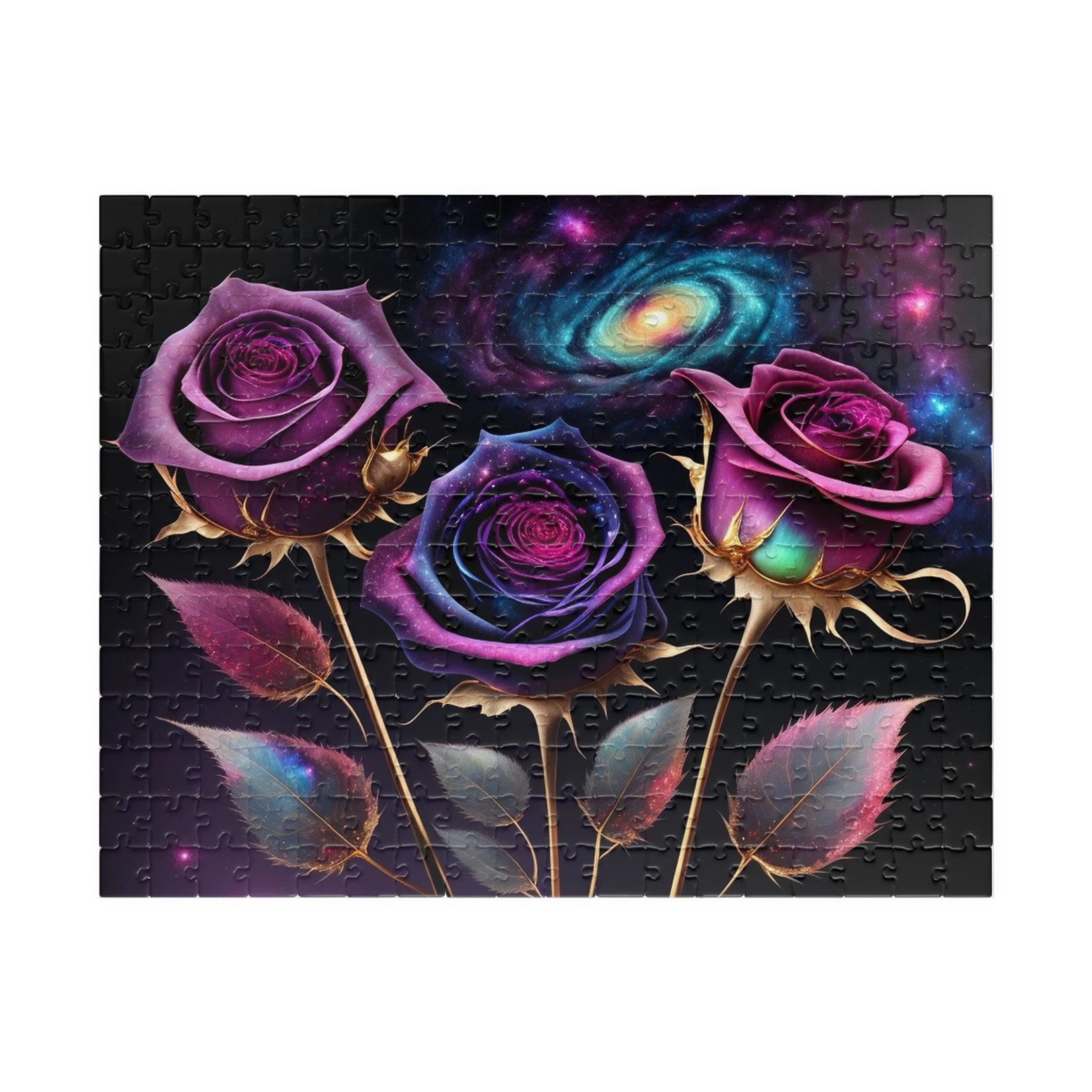 Galaxy Roses Jigsaw Puzzle