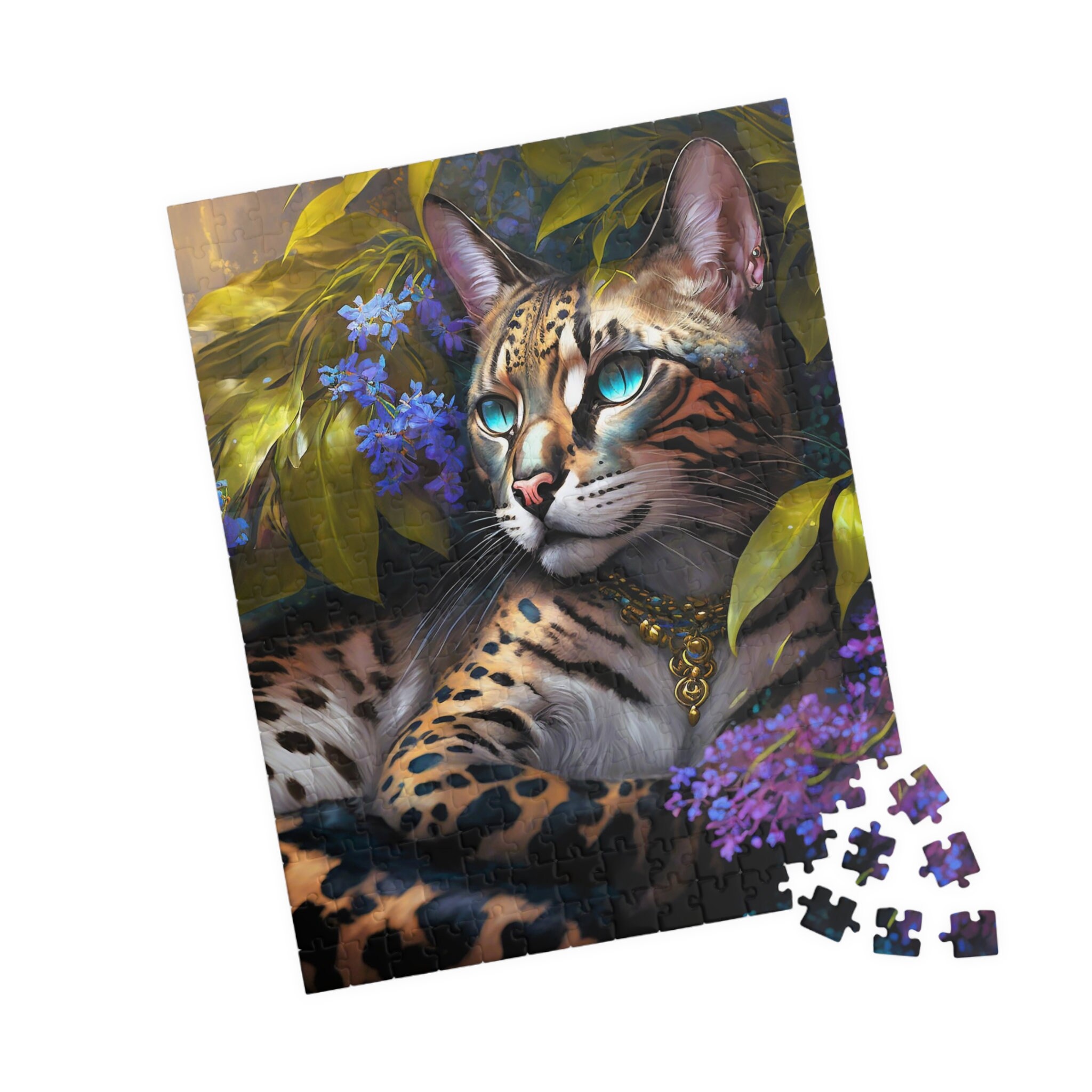Bengal Cat Jigsaw Puzzle