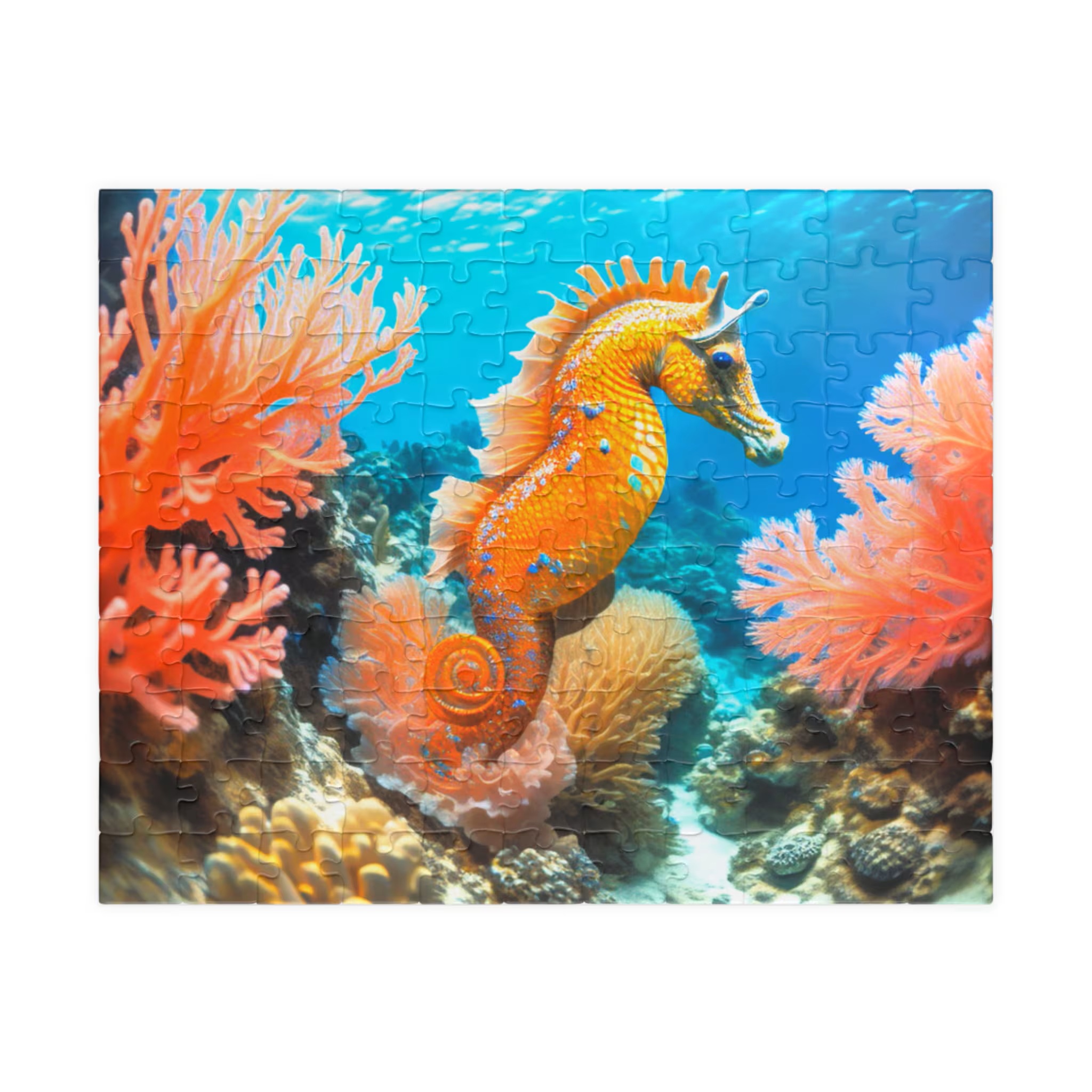 Underwater Seahorse Jigsaw Puzzle