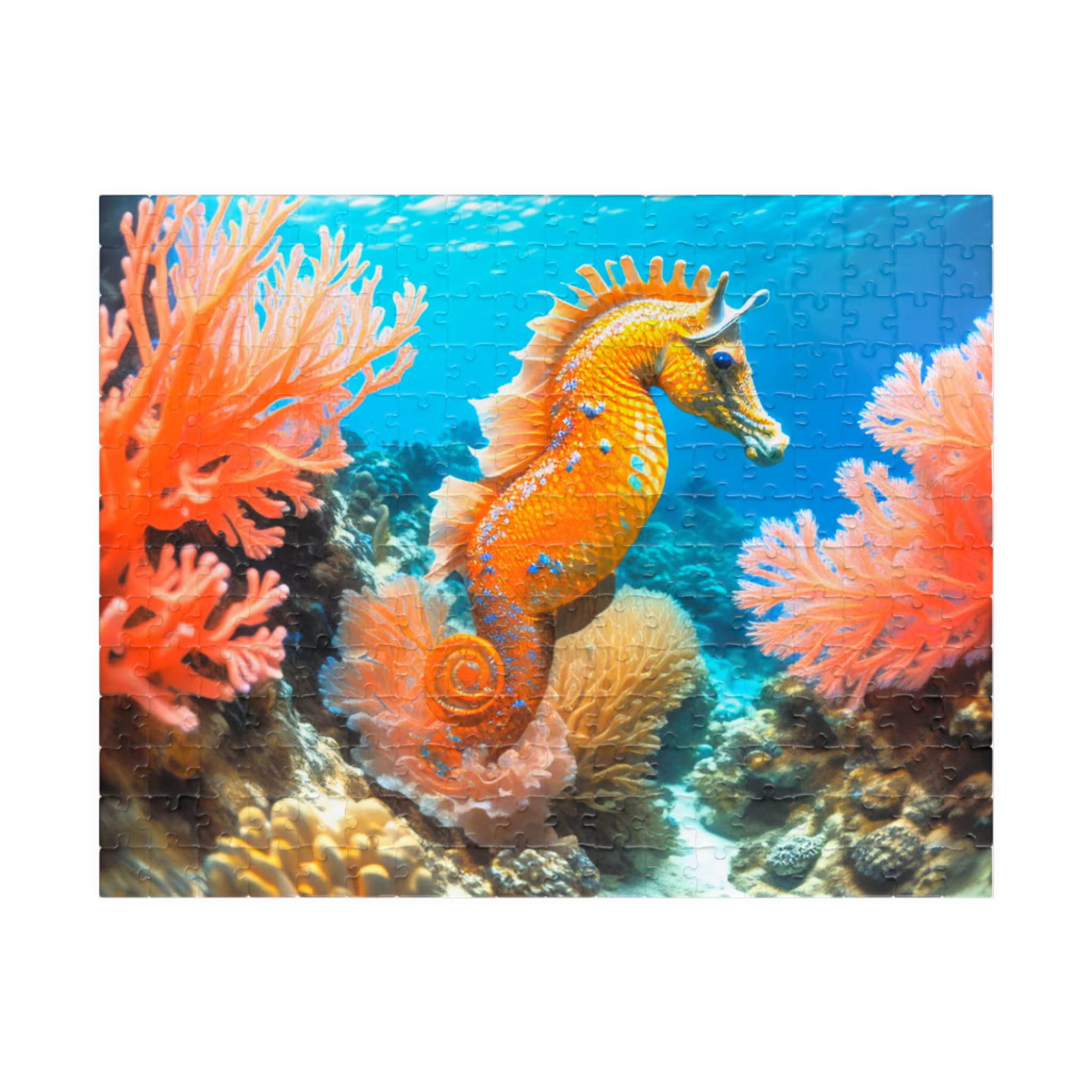 Underwater Seahorse Jigsaw Puzzle