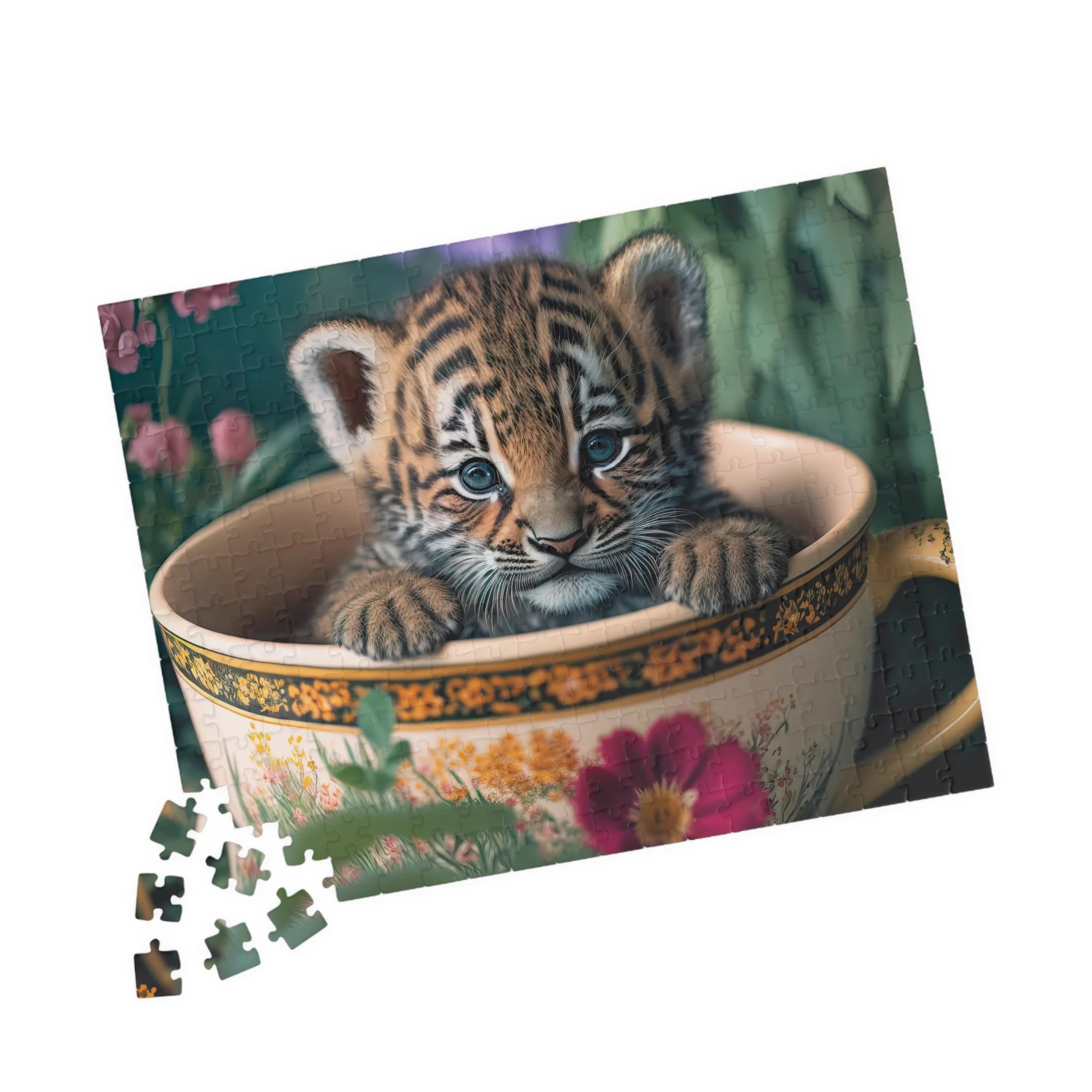 Cute Tiger Cub Jigsaw Puzzle