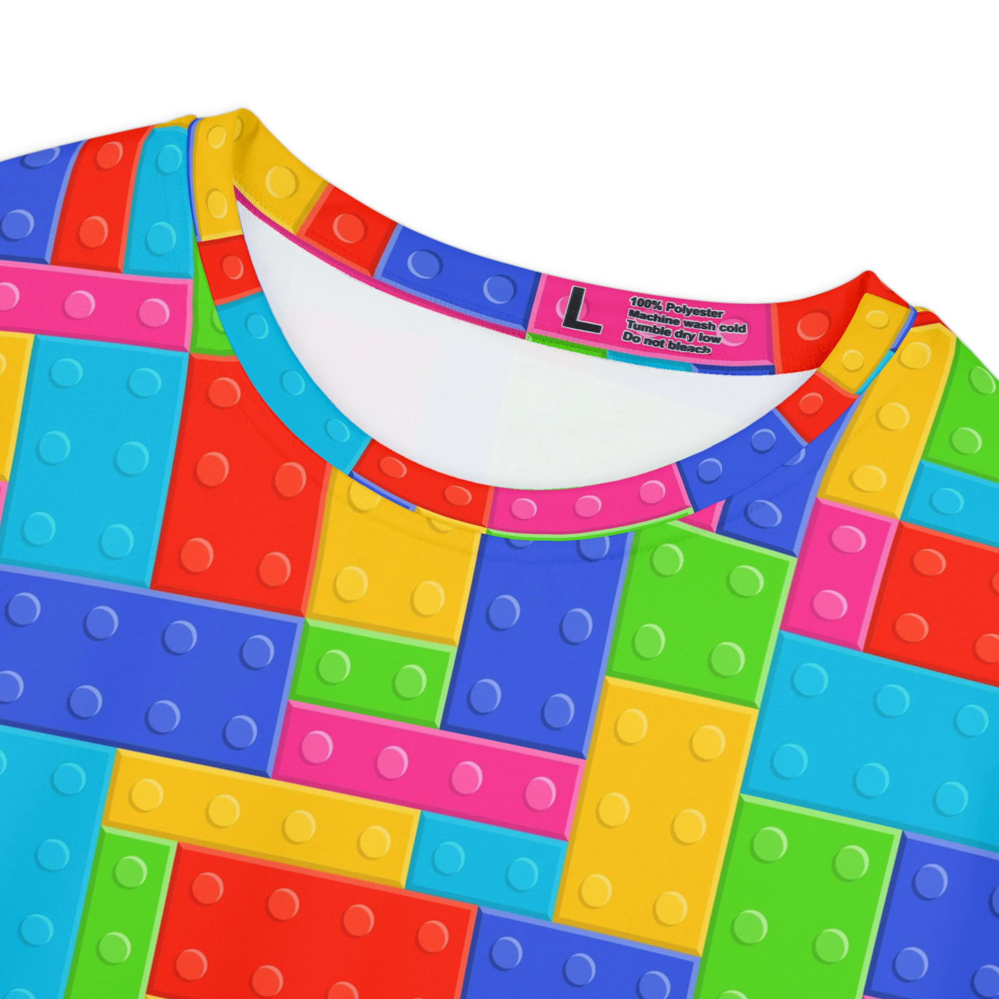 Building Blocks Bricks Print T-shirt