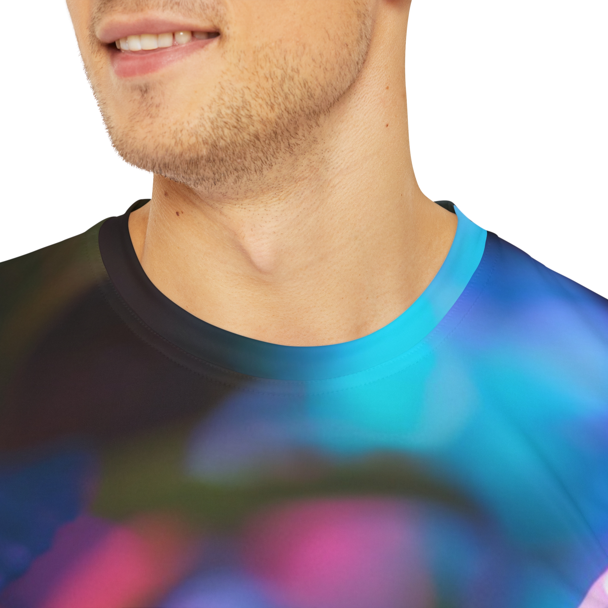 Neon Dragonfly Graphic T Shirt