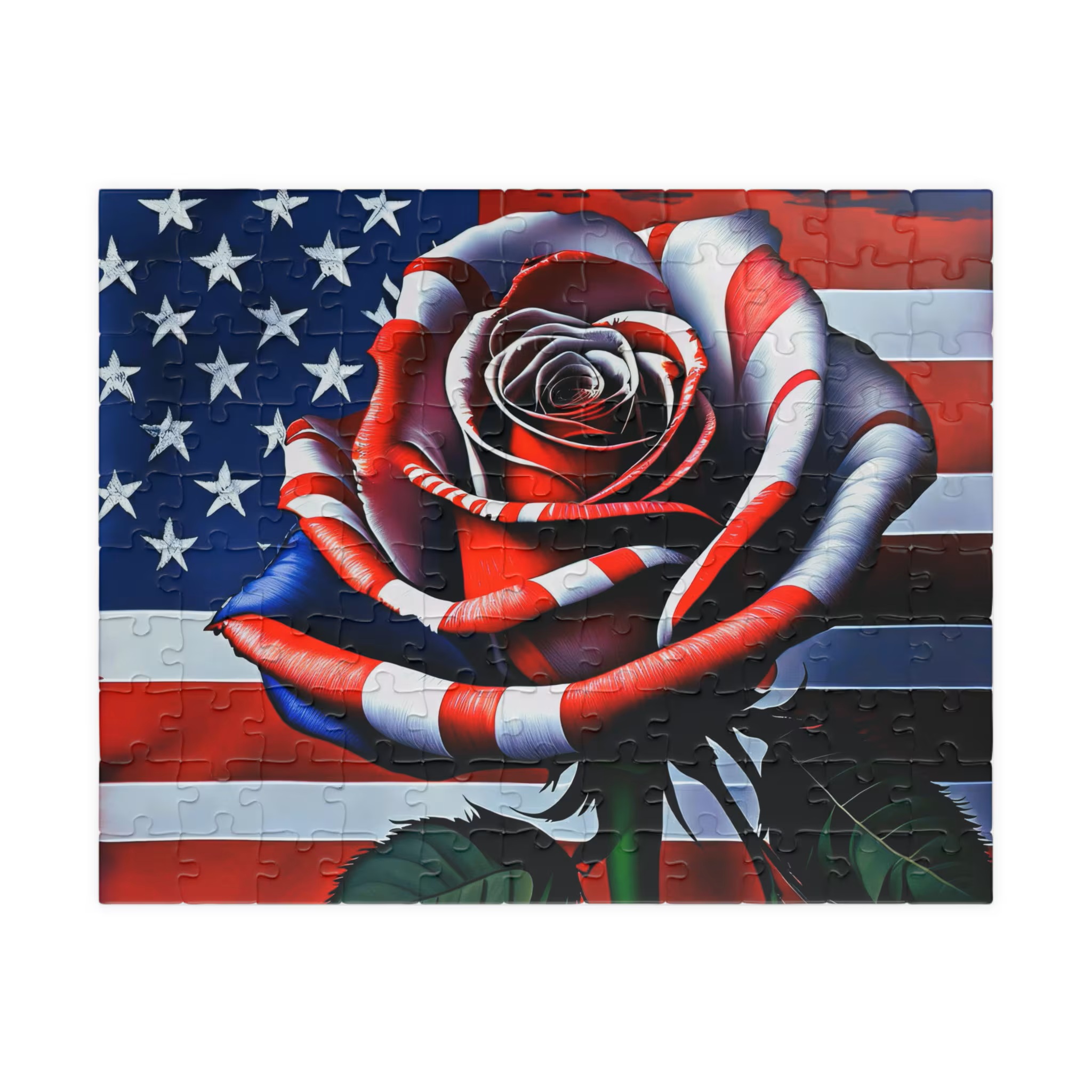 American Flag Jigsaw Puzzle