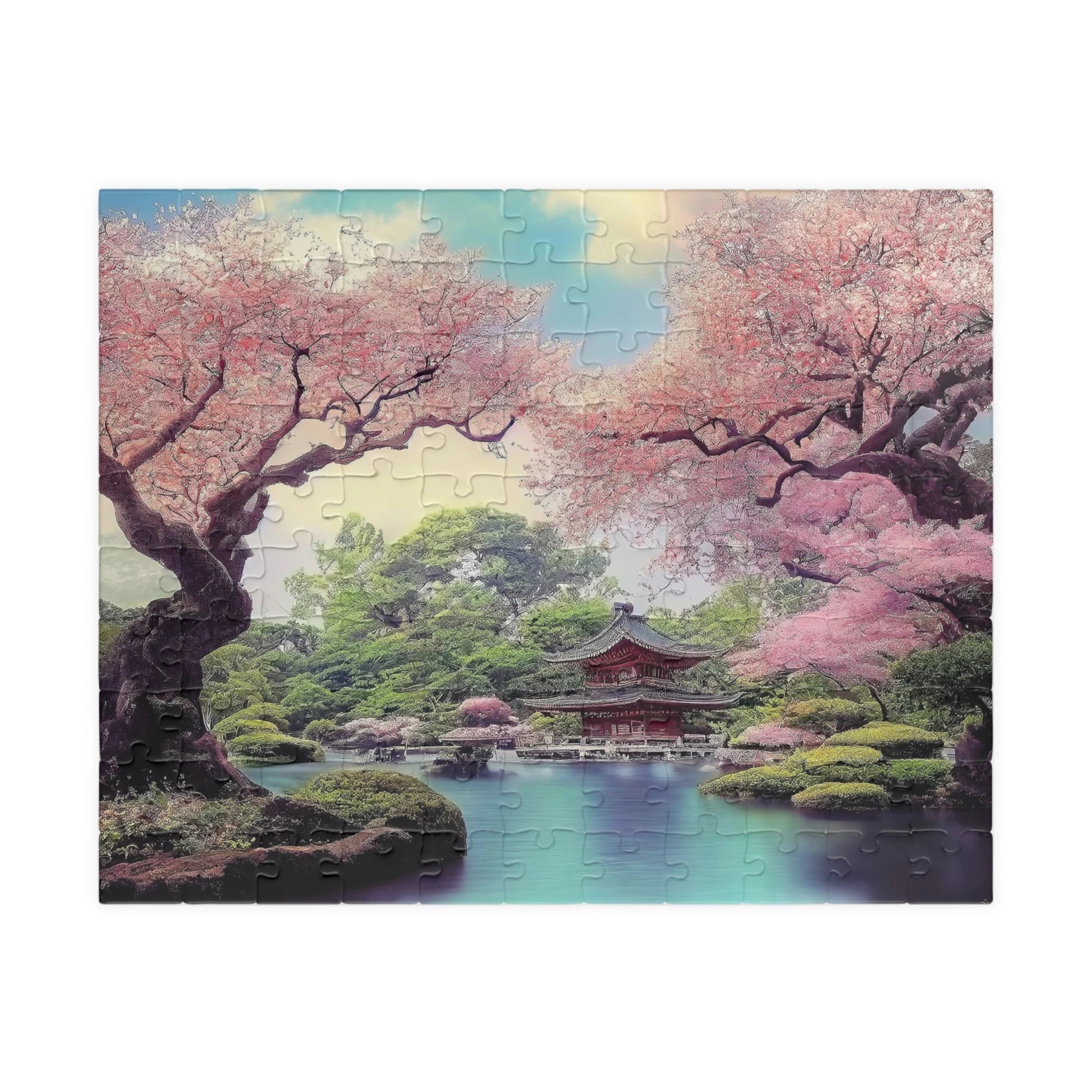 Japanese Riverside Jigsaw Puzzle
