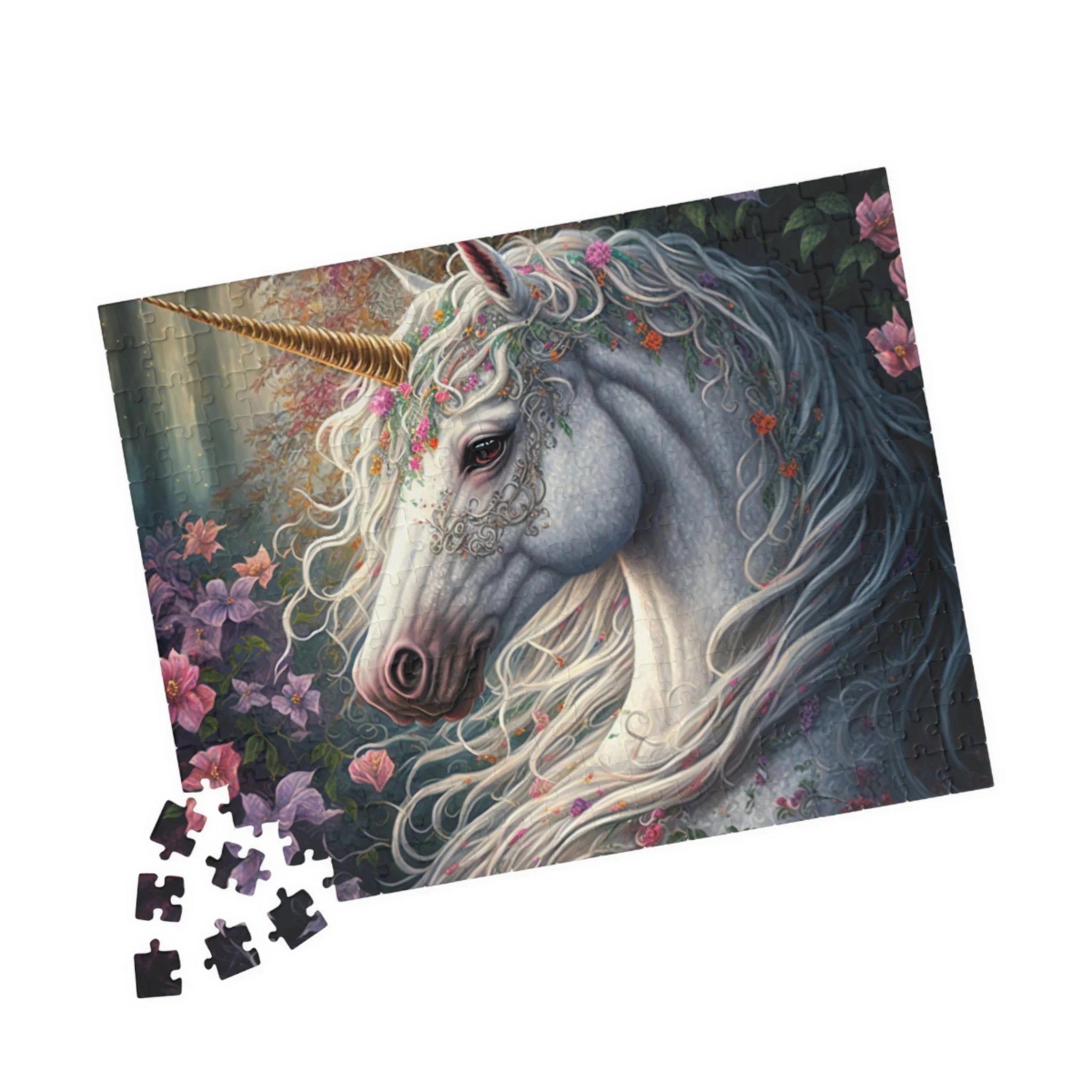 Majestic Unicorn Jigsaw Puzzle 