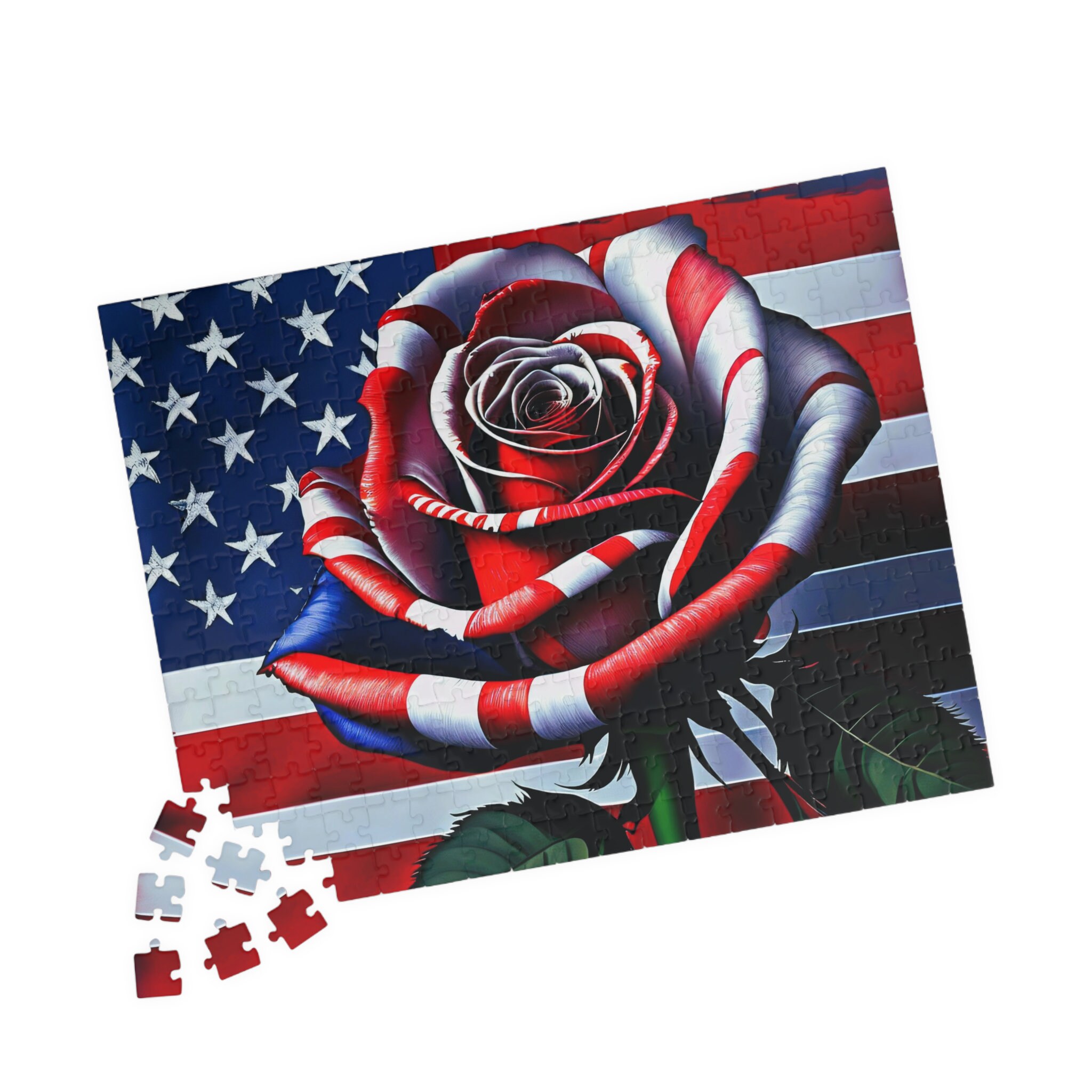 American Flag Jigsaw Puzzle