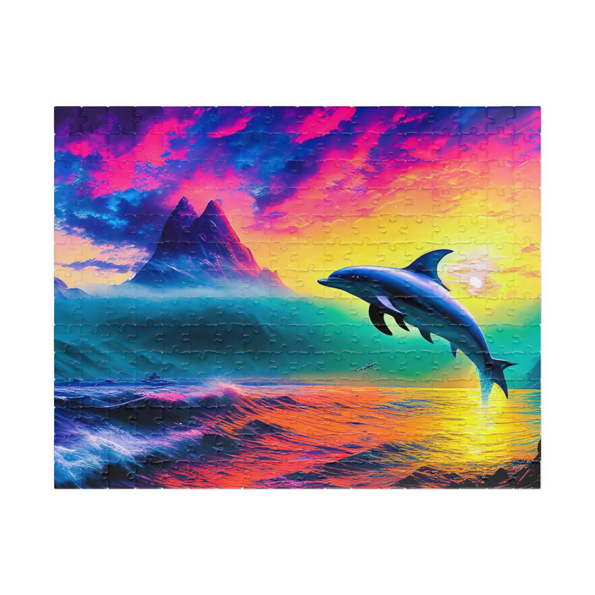 Dolphin Jump Jigsaw Puzzle