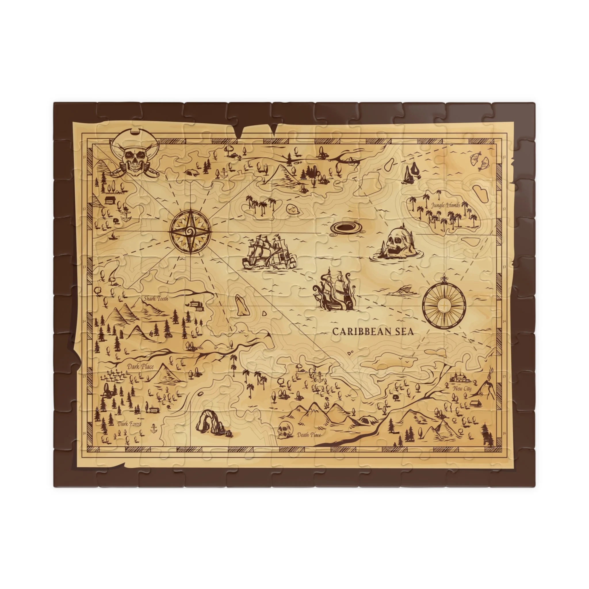 Treasure Map Jigsaw Puzzle