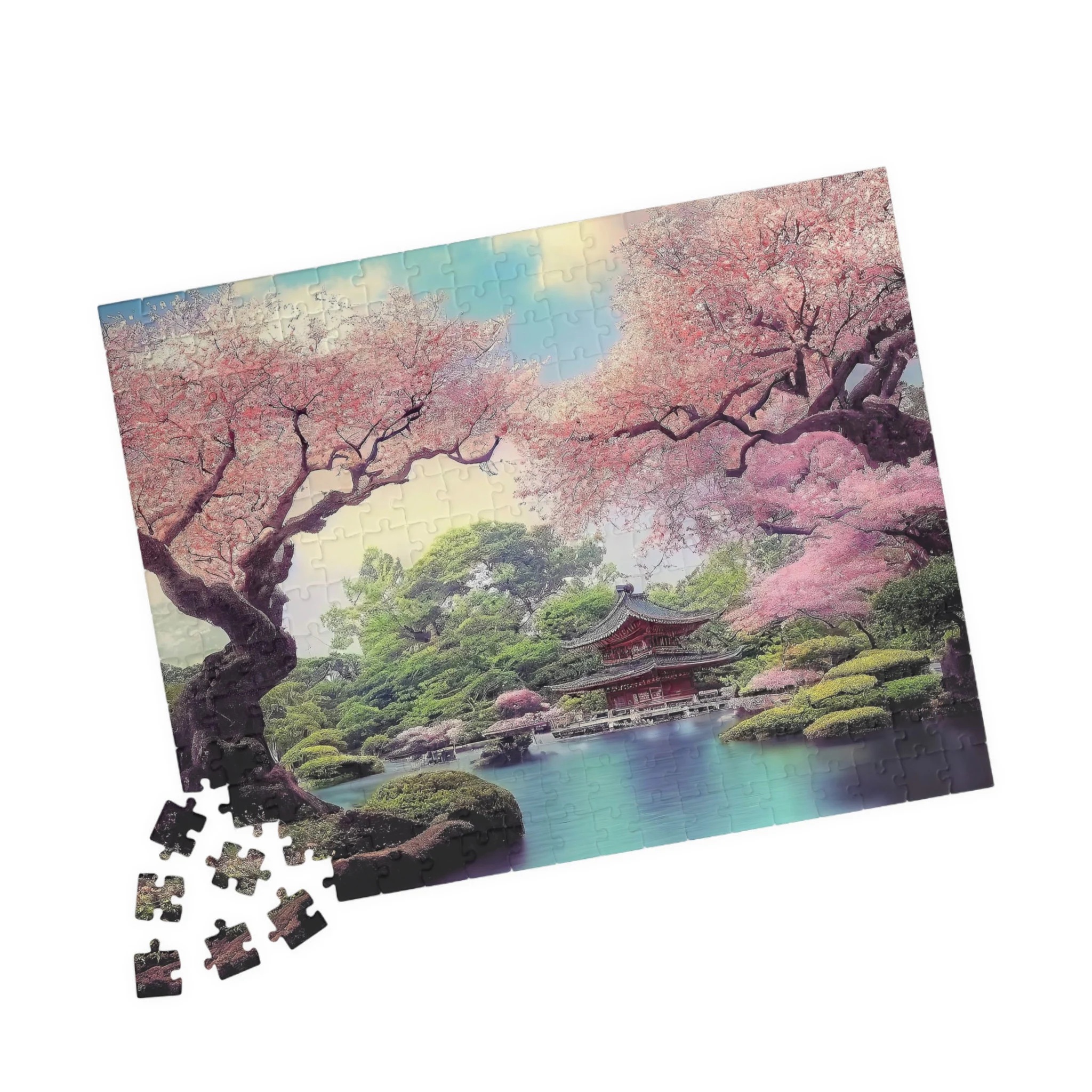 Japanese Riverside Jigsaw Puzzle