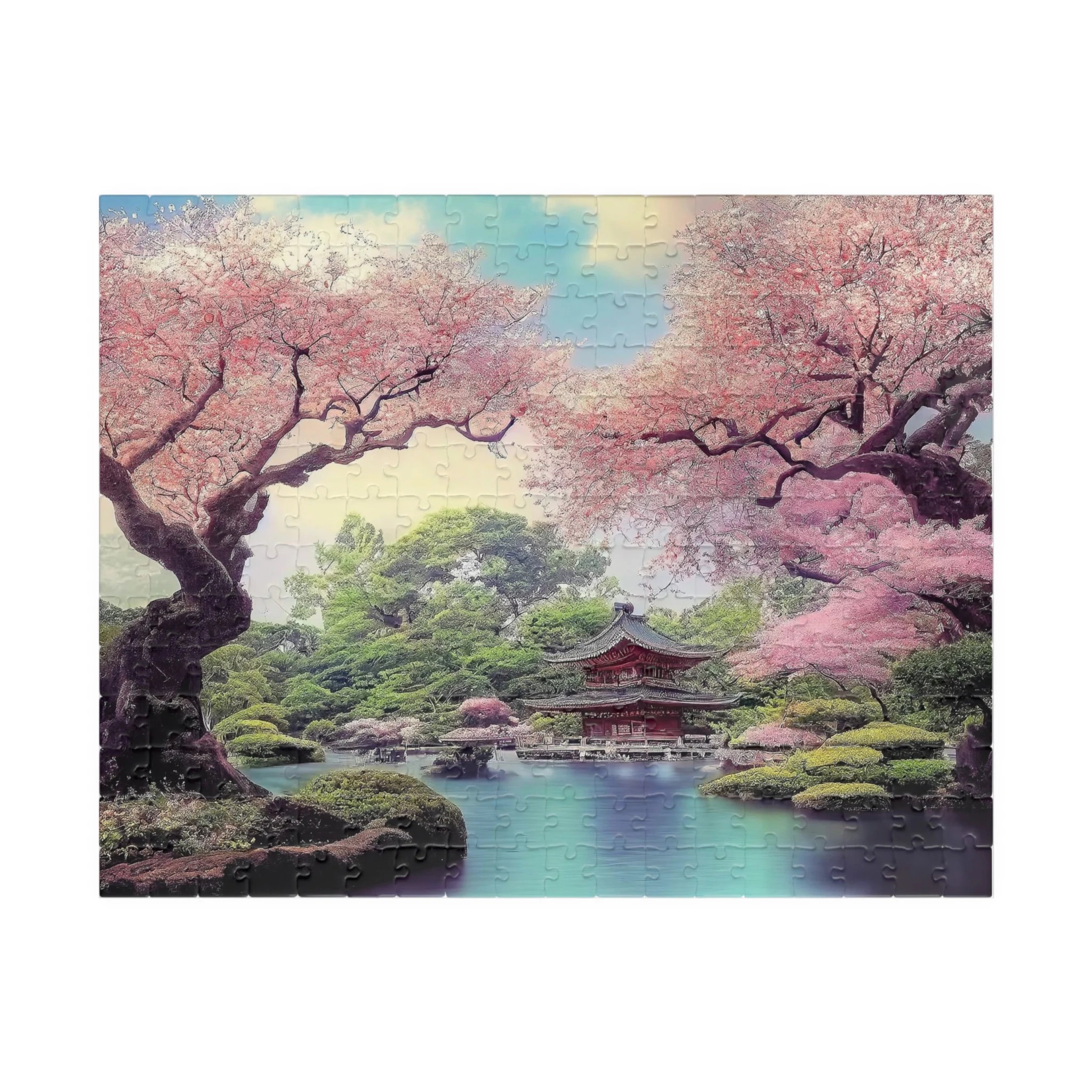 Japanese Riverside Jigsaw Puzzle