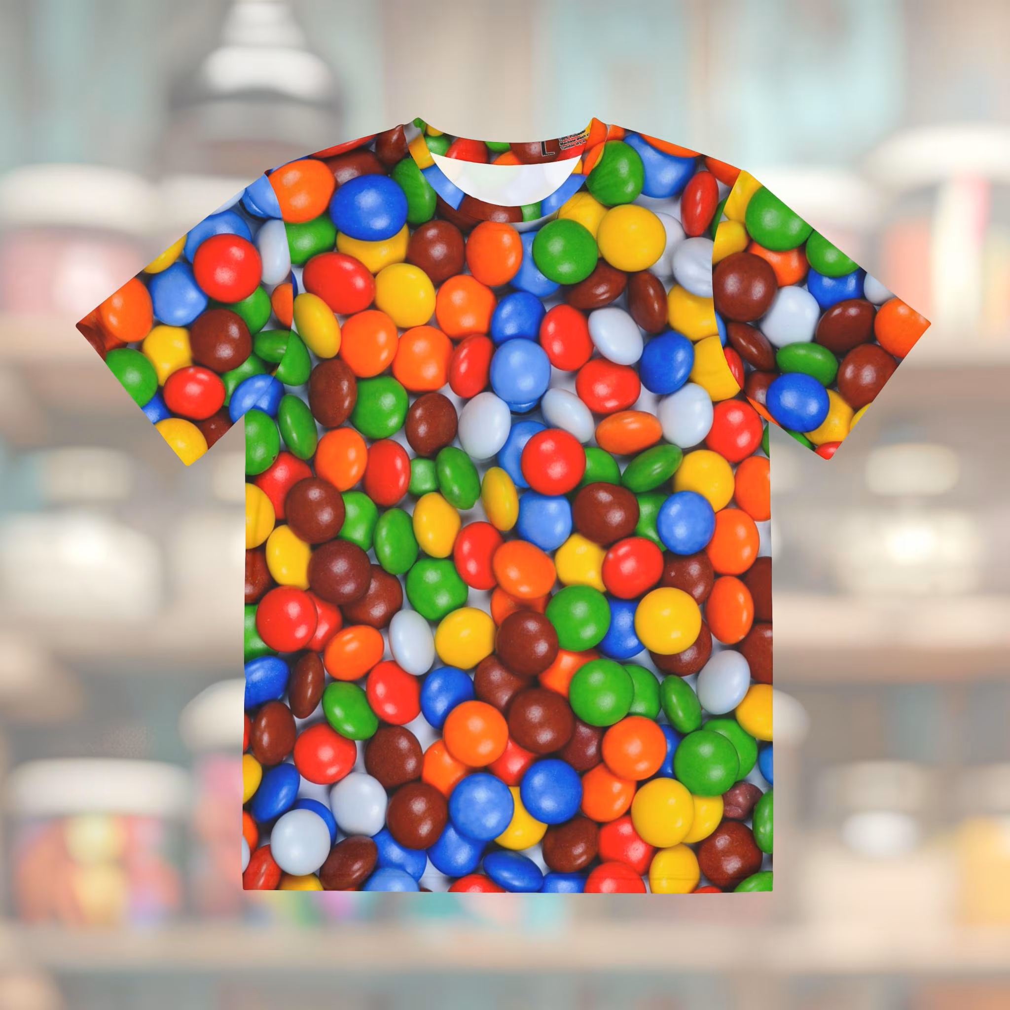 Colorful Candy Graphic T Shirt