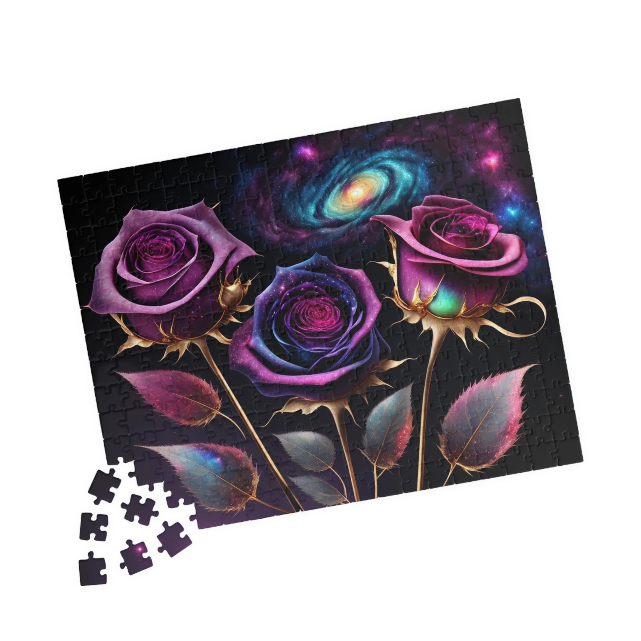 Galaxy Roses Jigsaw Puzzle