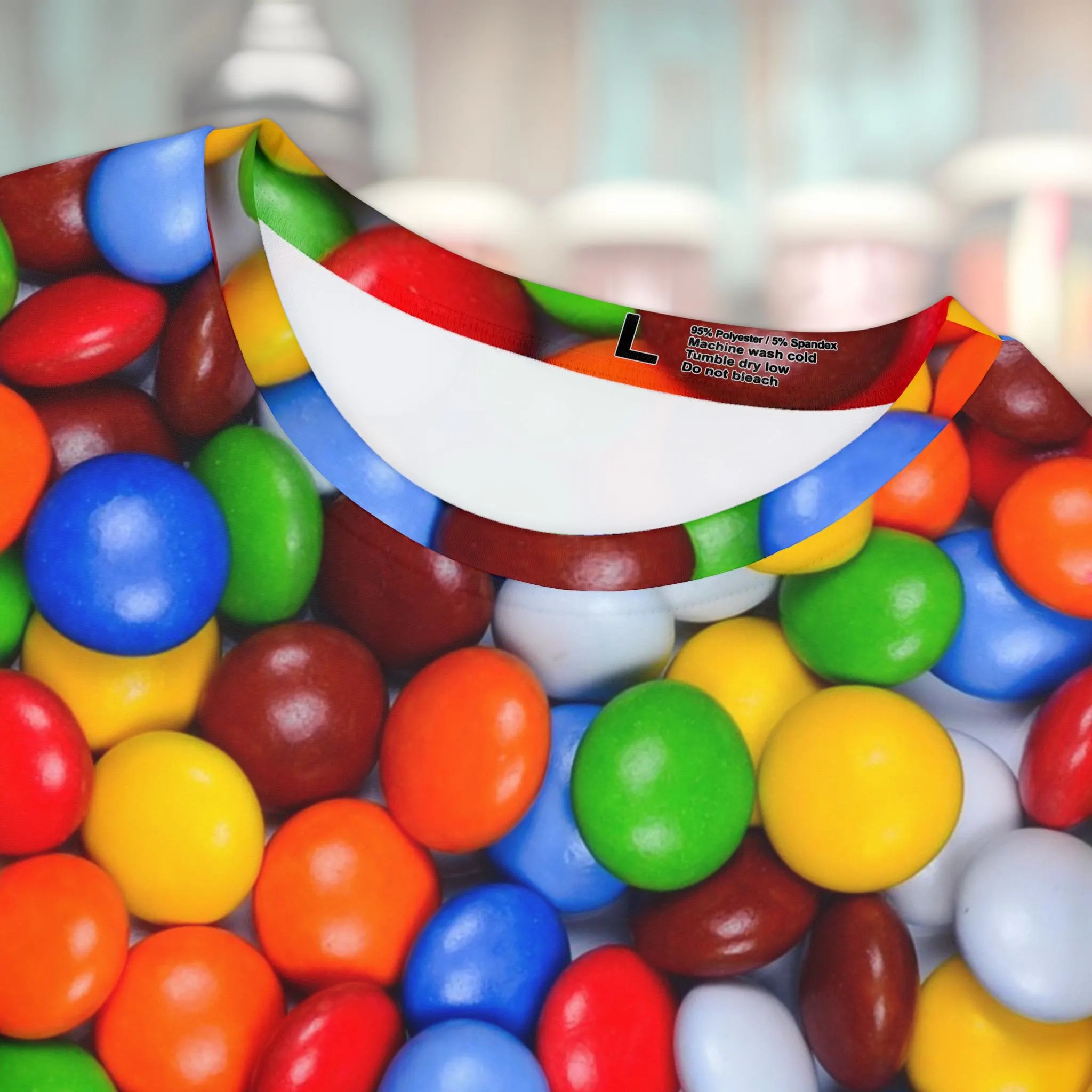 Colorful Candy Graphic T Shirt