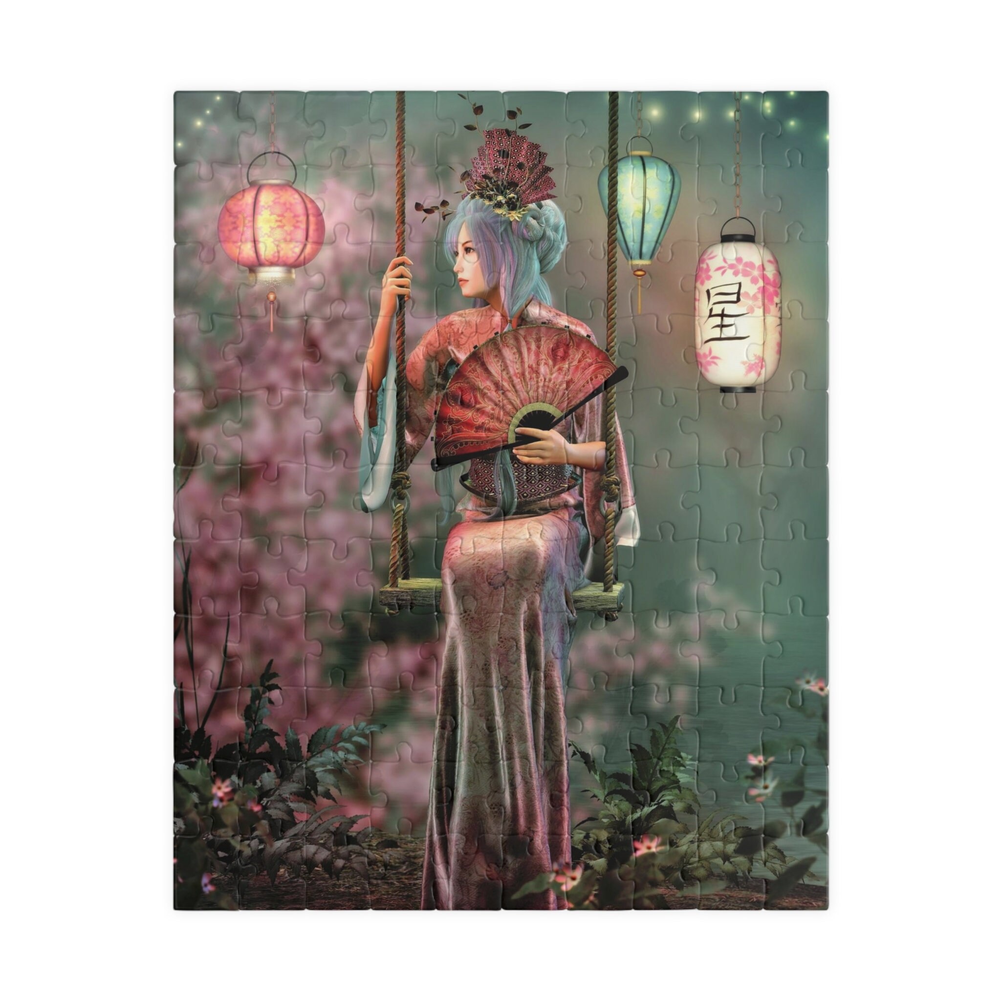 Japanese Geisha Jigsaw Puzzle