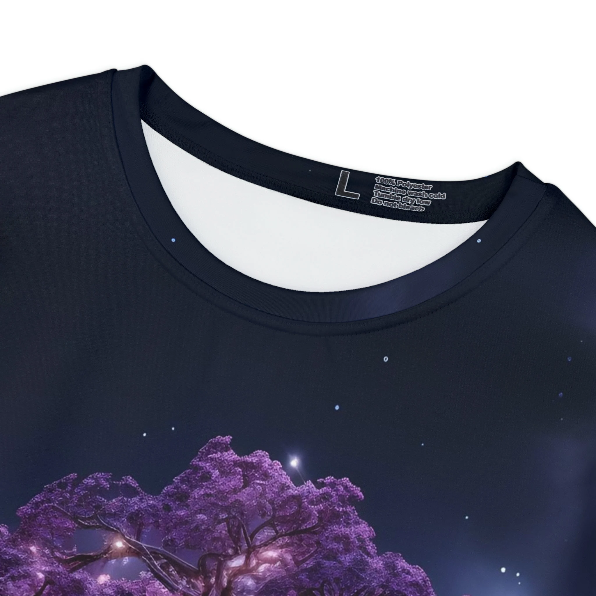Magical Purple Tree Graphic T Shirt