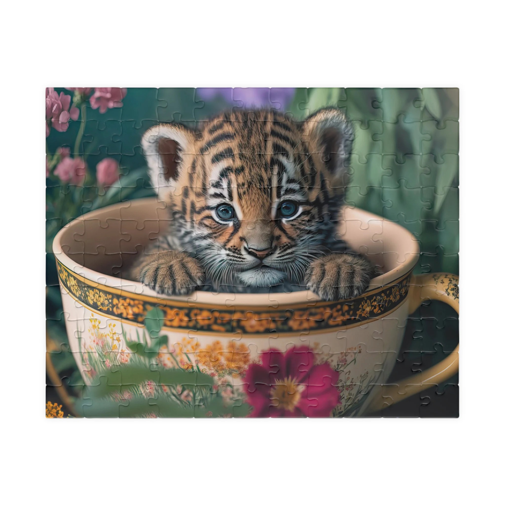 Cute Tiger Cub Jigsaw Puzzle