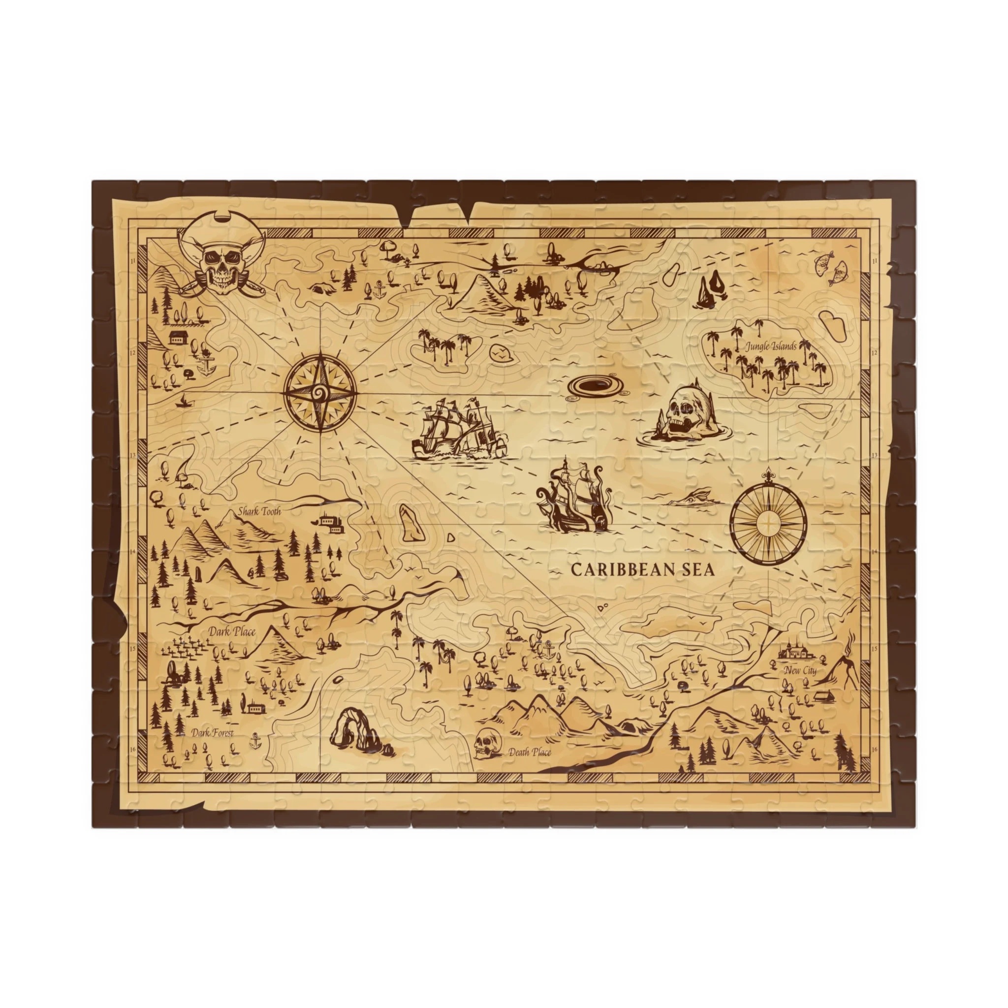 Treasure Map Jigsaw Puzzle