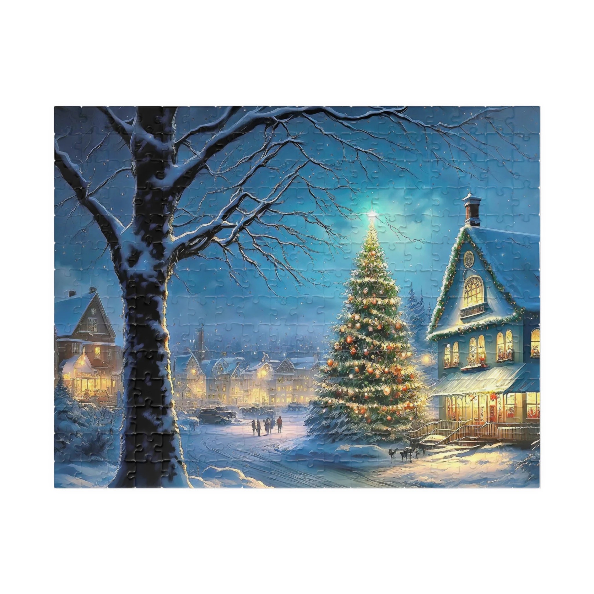 Holiday Eve View Jigsaw Puzzle