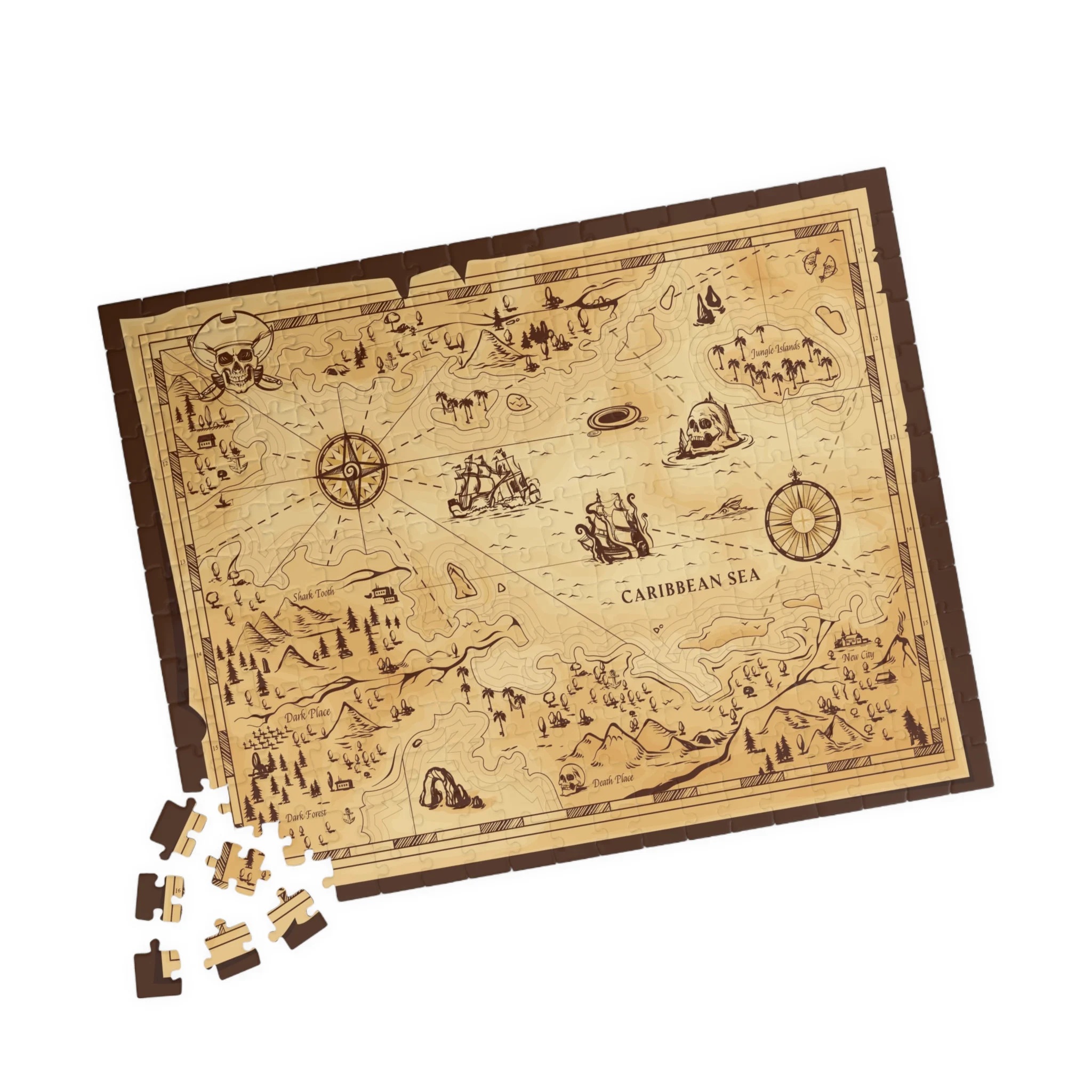 Treasure Map Jigsaw Puzzle