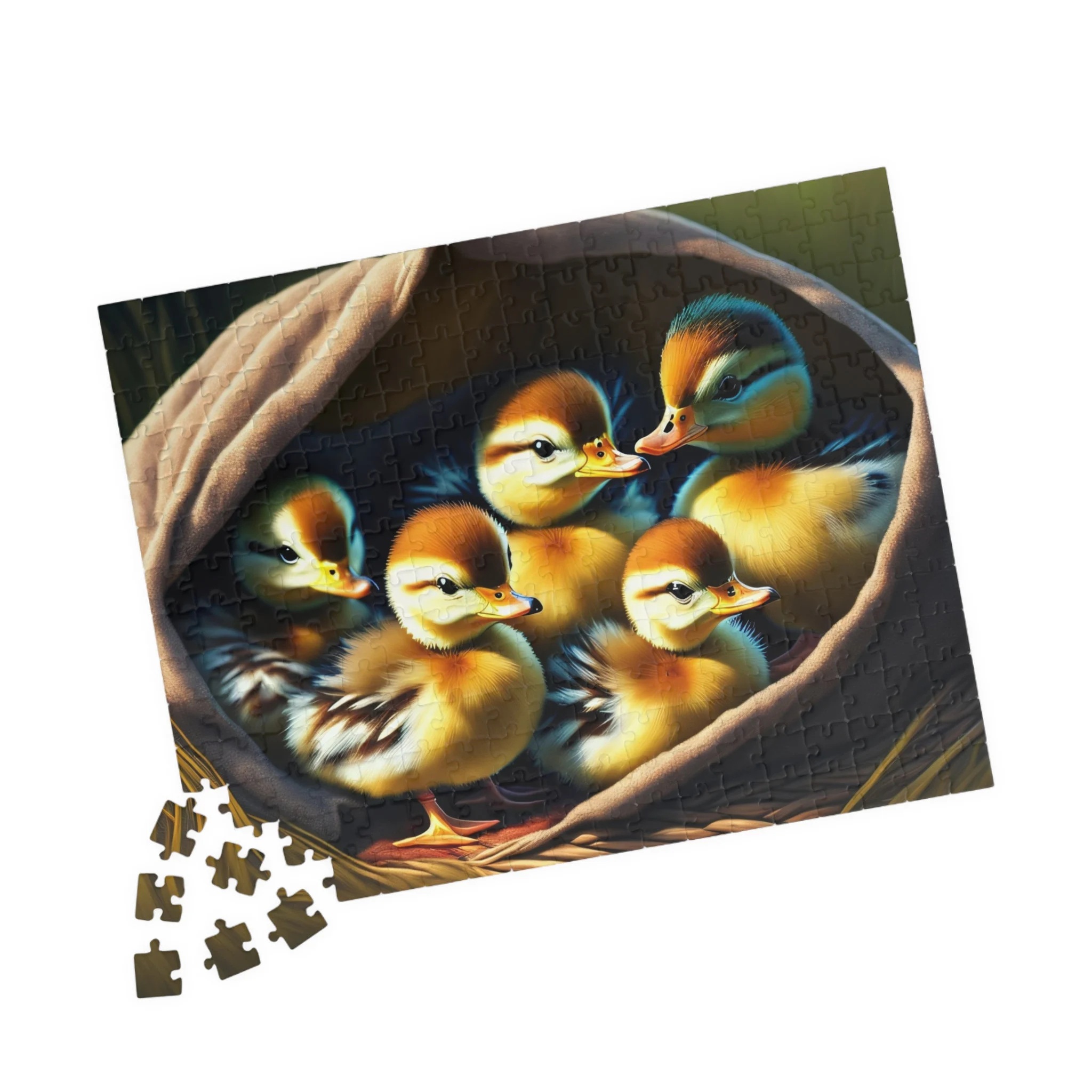 Baby Ducks Jigsaw Puzzle