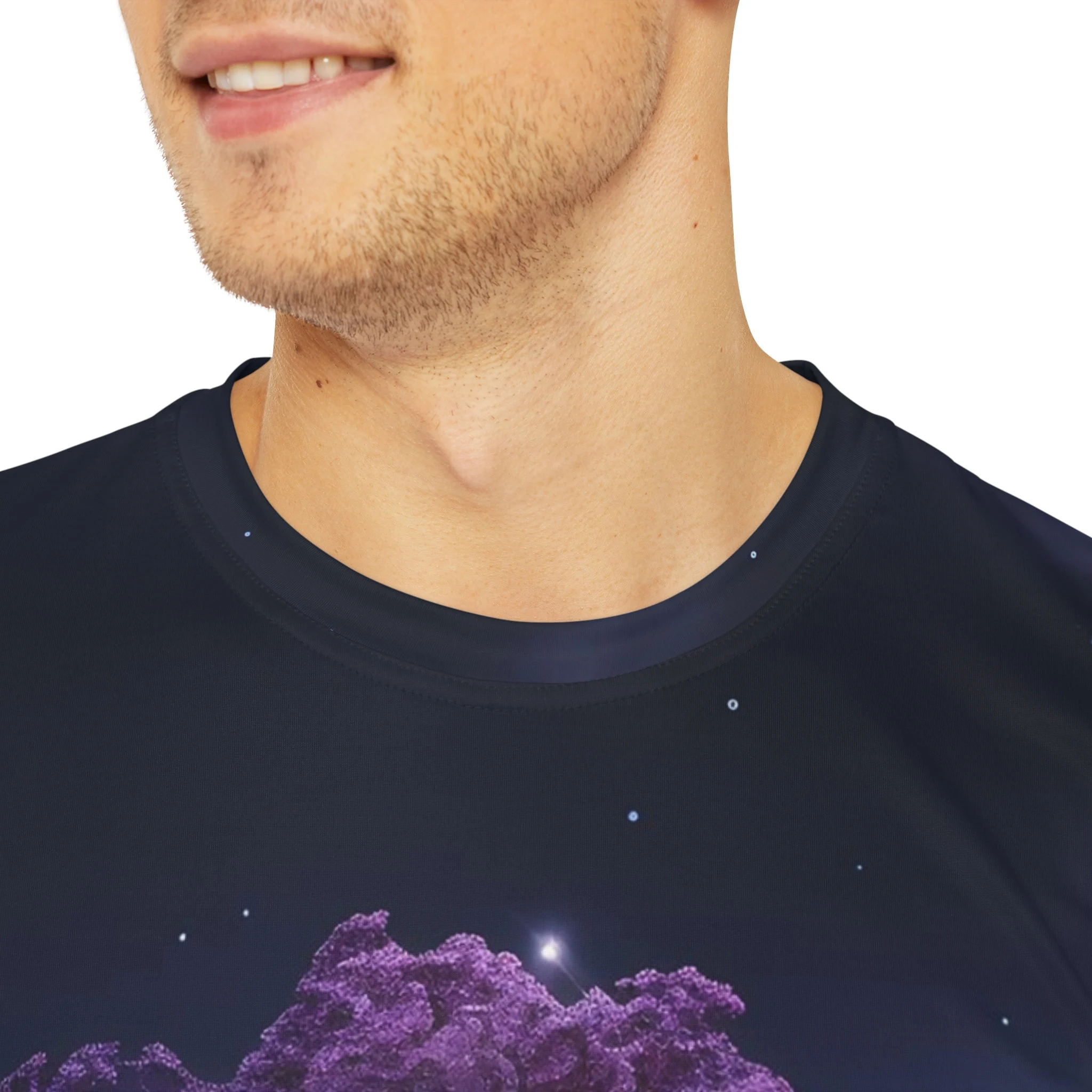 Magical Purple Tree Graphic T Shirt