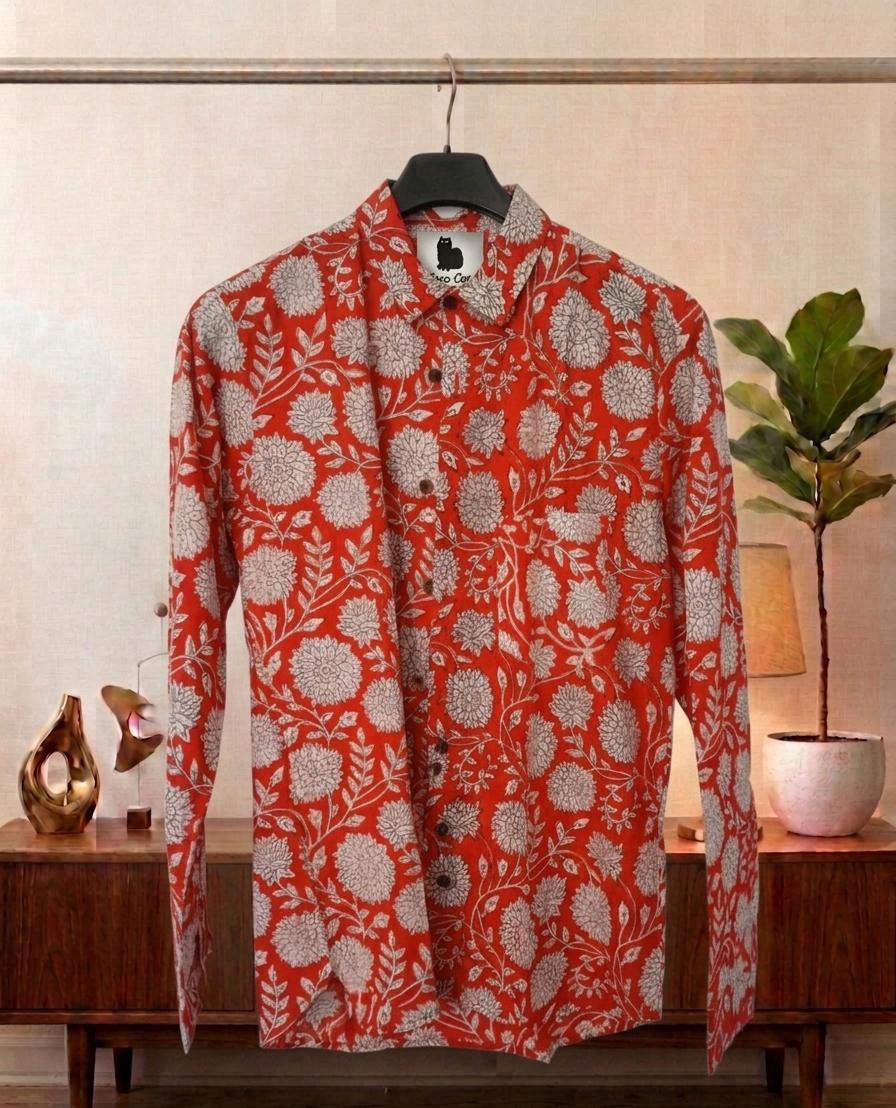 Chemise Raja Classic Red