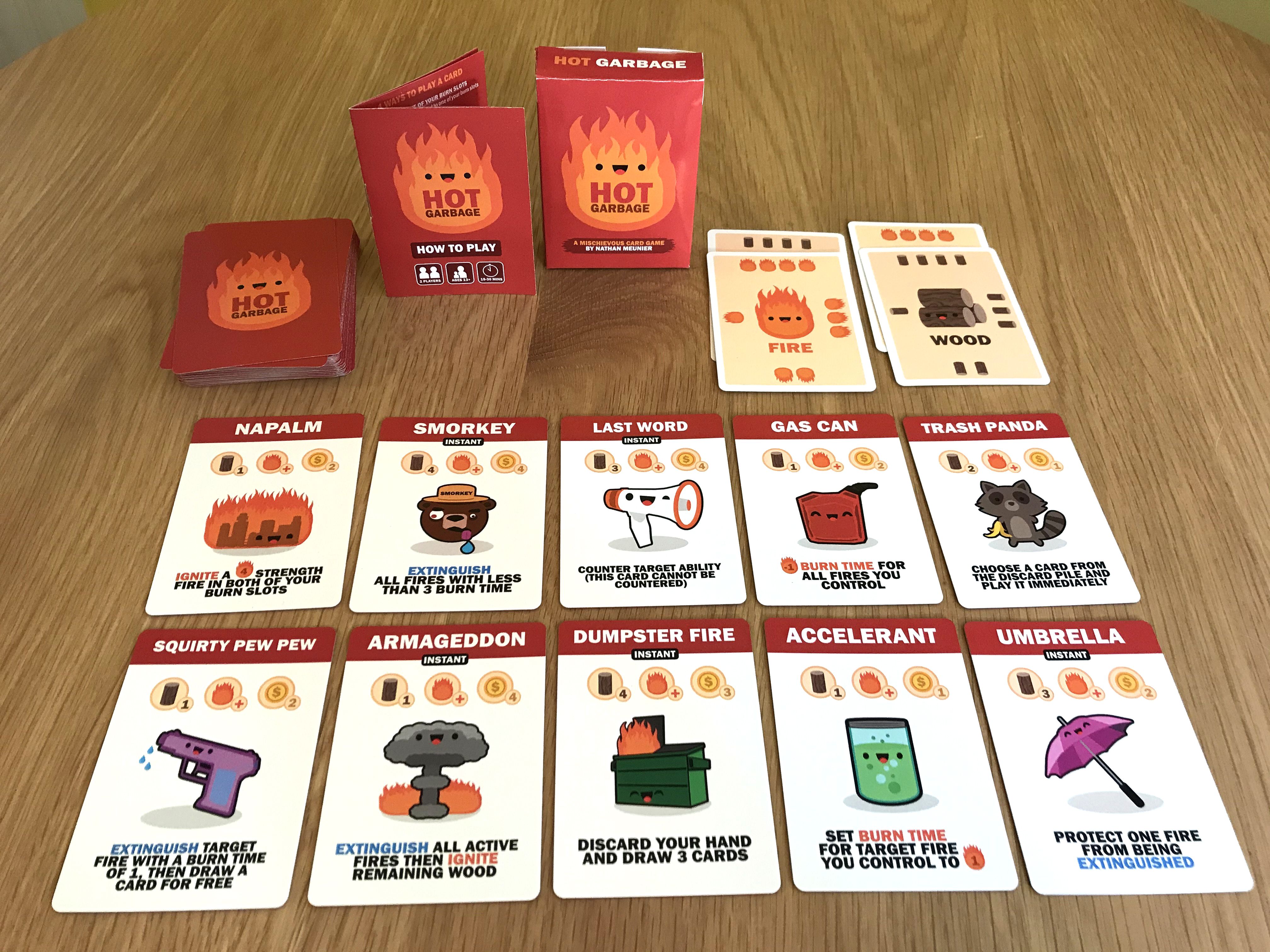 Hot Garbage  (Print-and-Play)