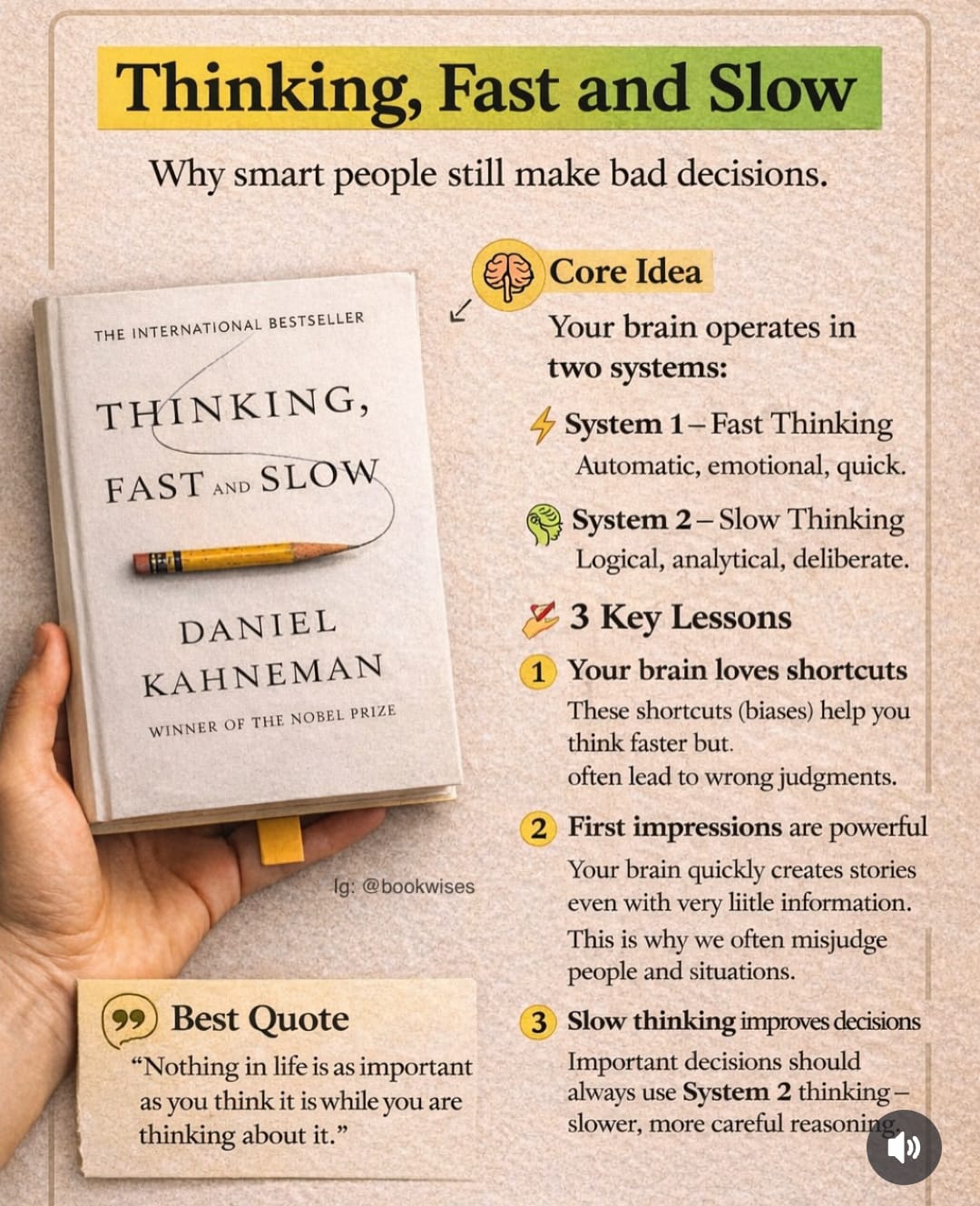 Thinking, Fast and Slow