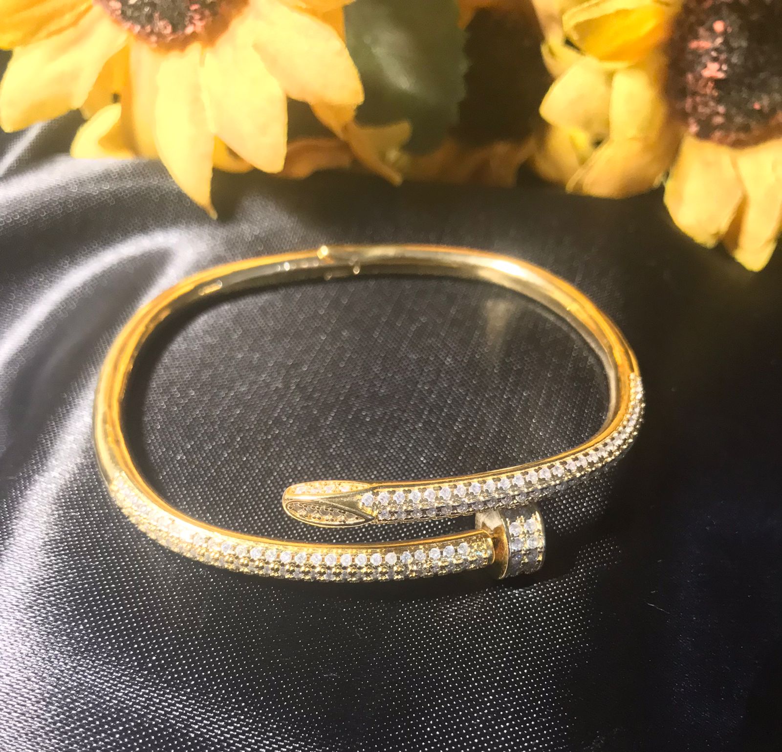 Bracelete Banhado a Ouro 18k Luxo