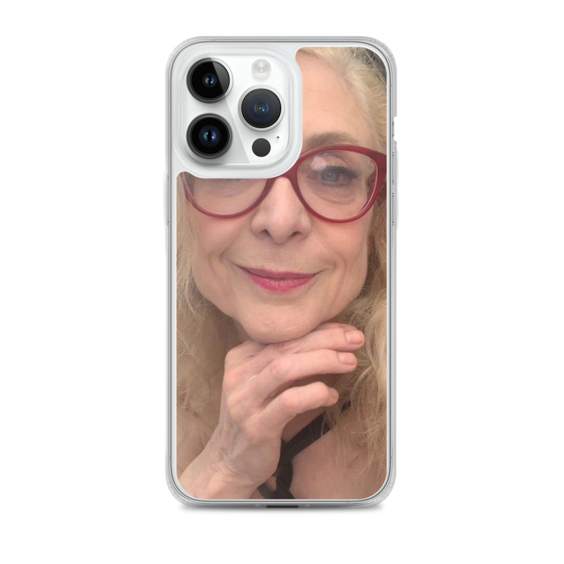 Nina Hartley MagSafe® clear case for iPhone®
