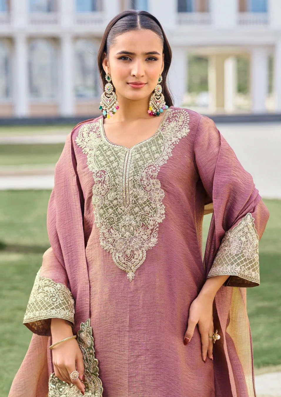 MUSHK HEATHER FULL WORK SUIT SET