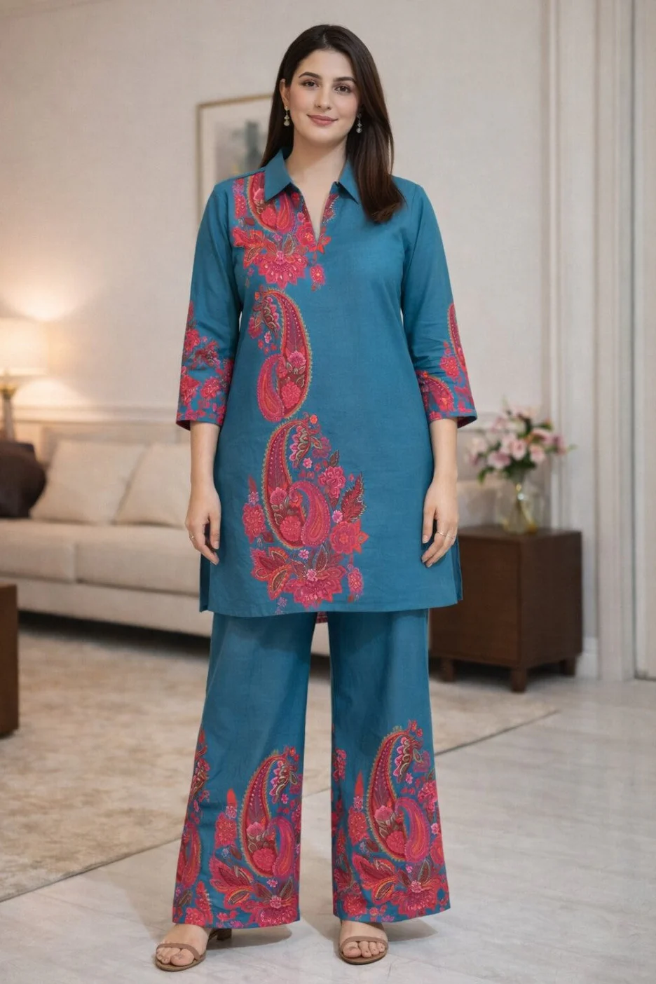 MUSHK DUKE PRINTED CO-ORD SET