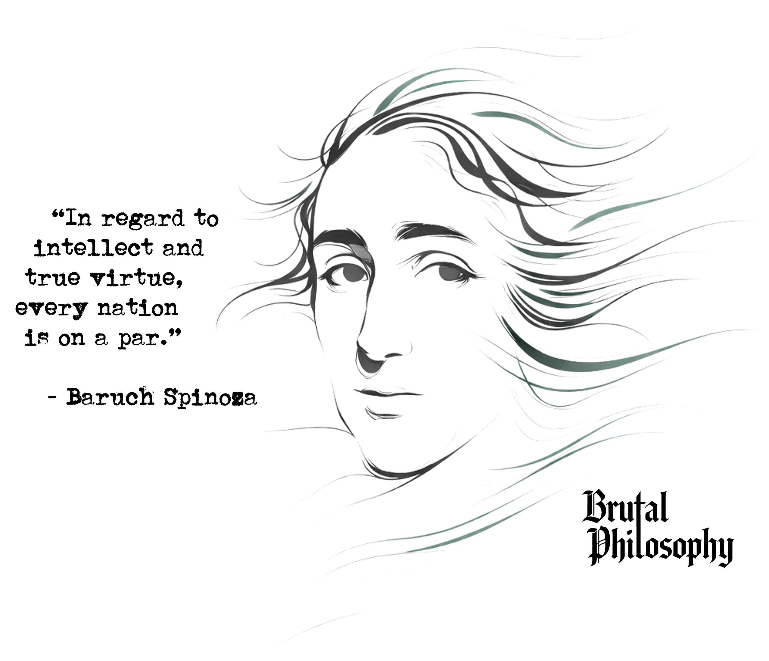 Premium Tee - Baruch Spinoza