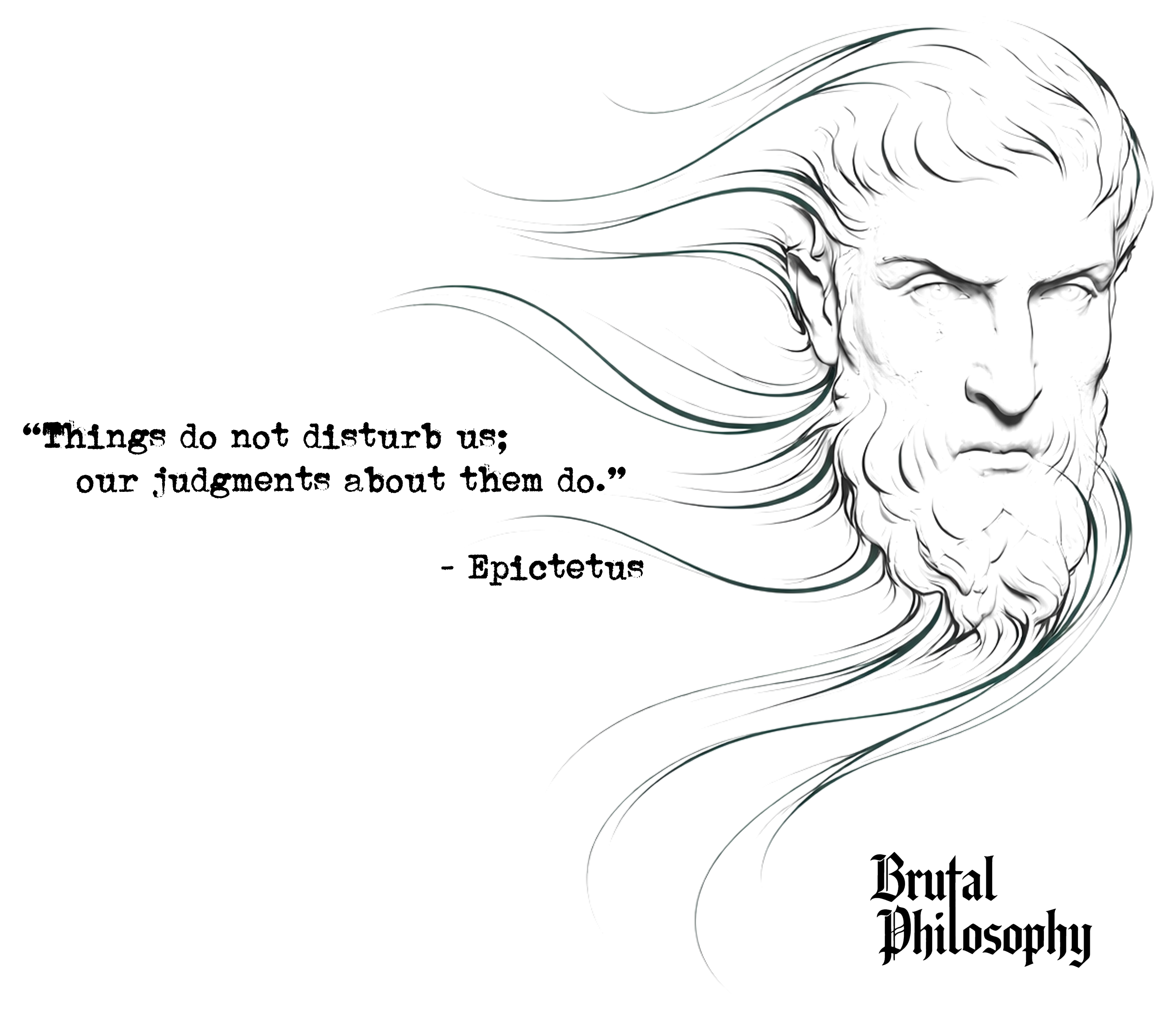 Premium Tee - Epictetus