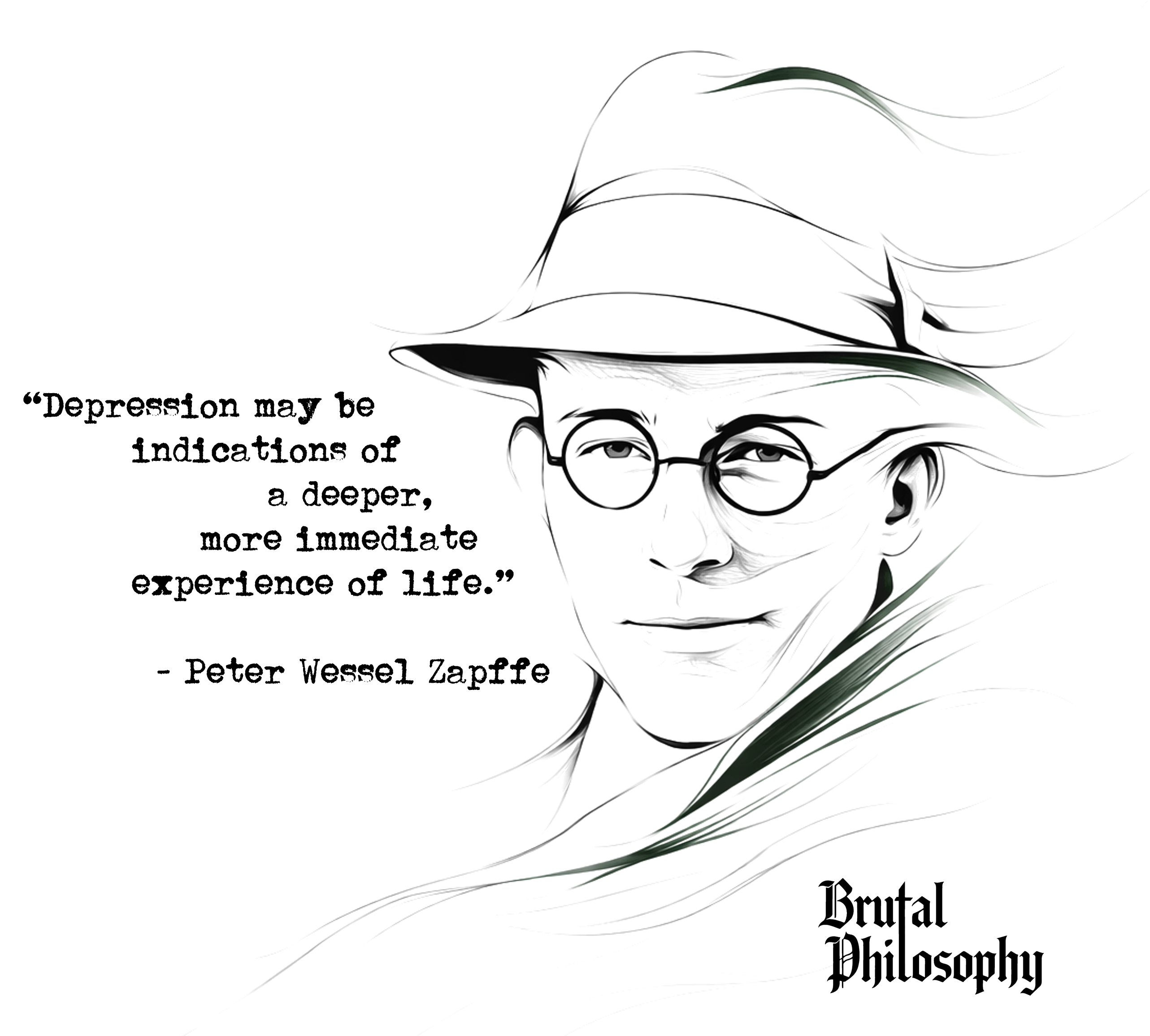 Premium Tee - Peter Wessel Zapffe