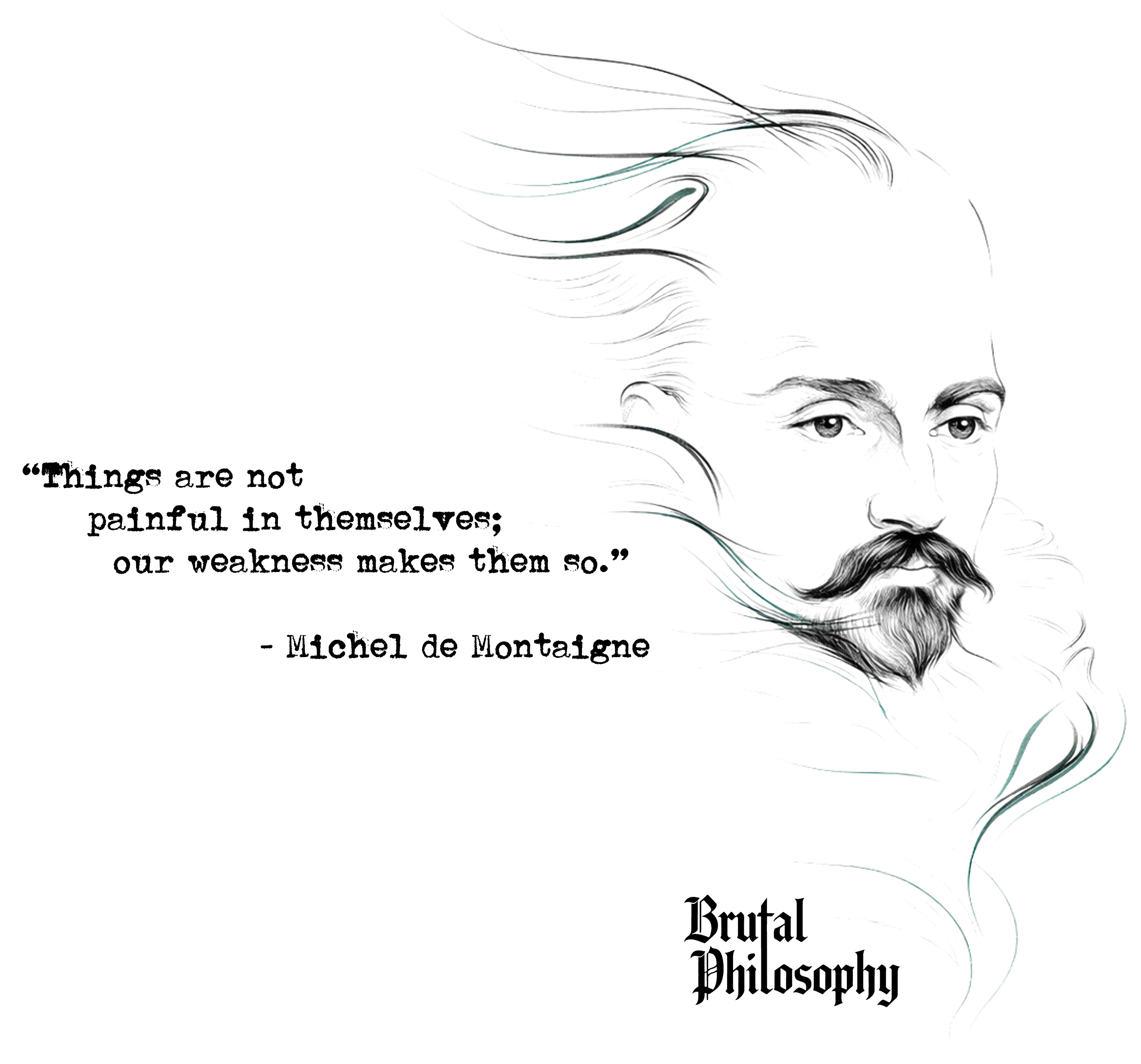 Premium Tee - Michel de Montaigne