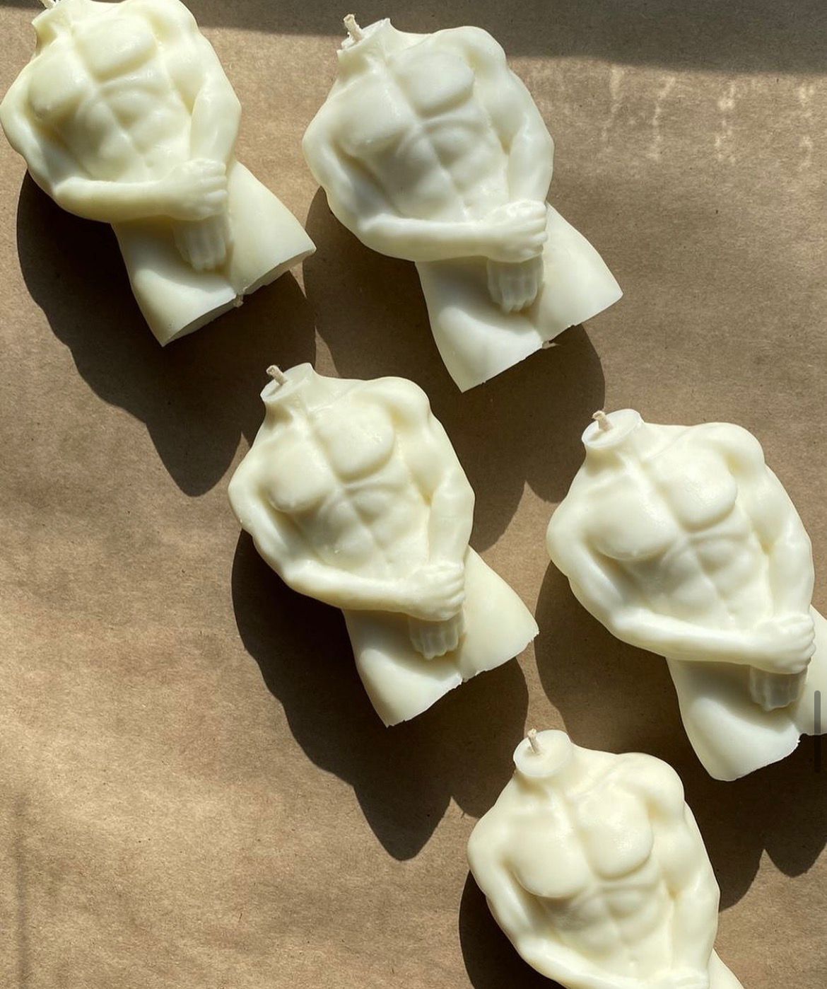 Erkek Vücut Şekilli Mum