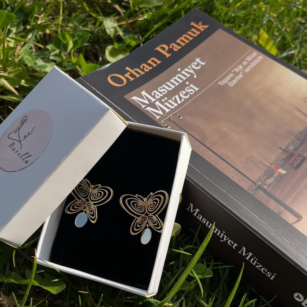 Füsun Kelebek Küpe