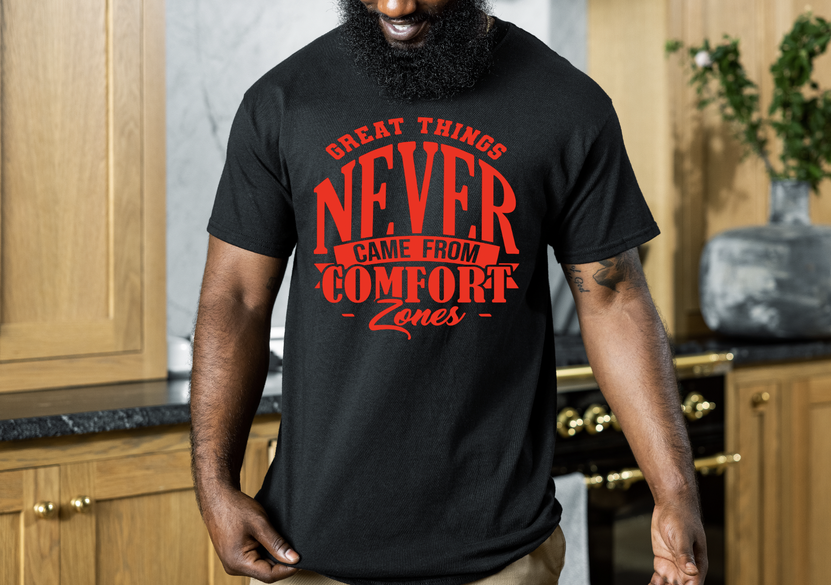 Great things never came from comfort zone.