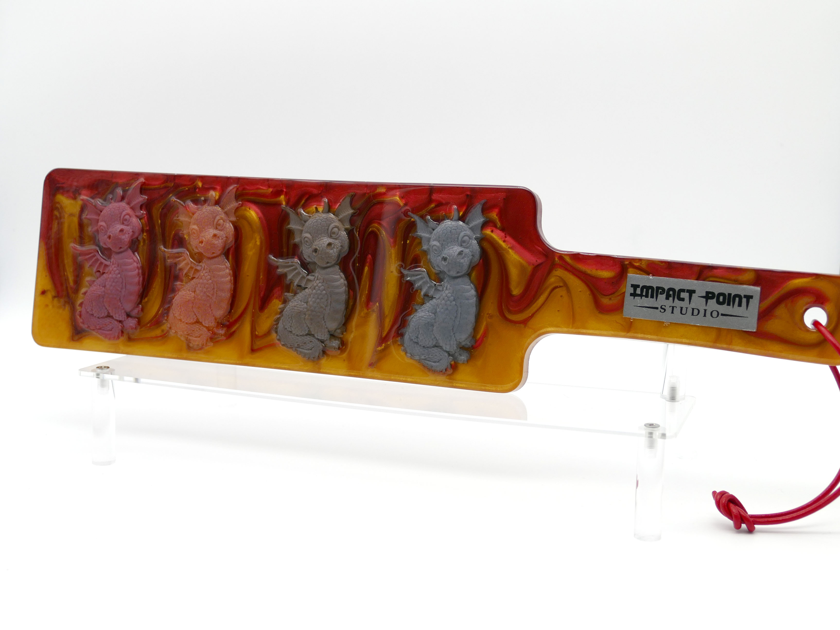 Baby Dragon Design Resin BDSM Paddle