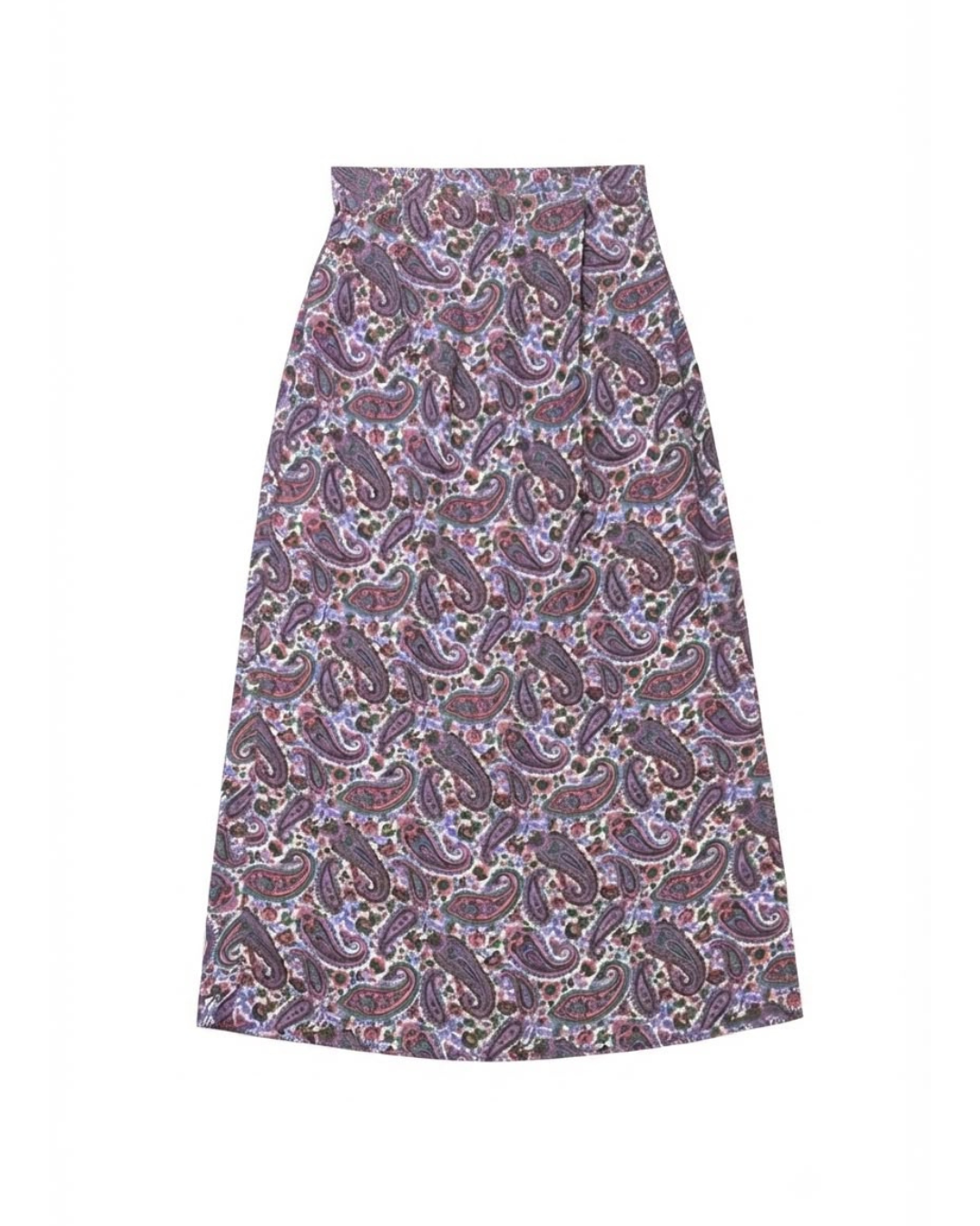 Paisley Print Maxi Skirt