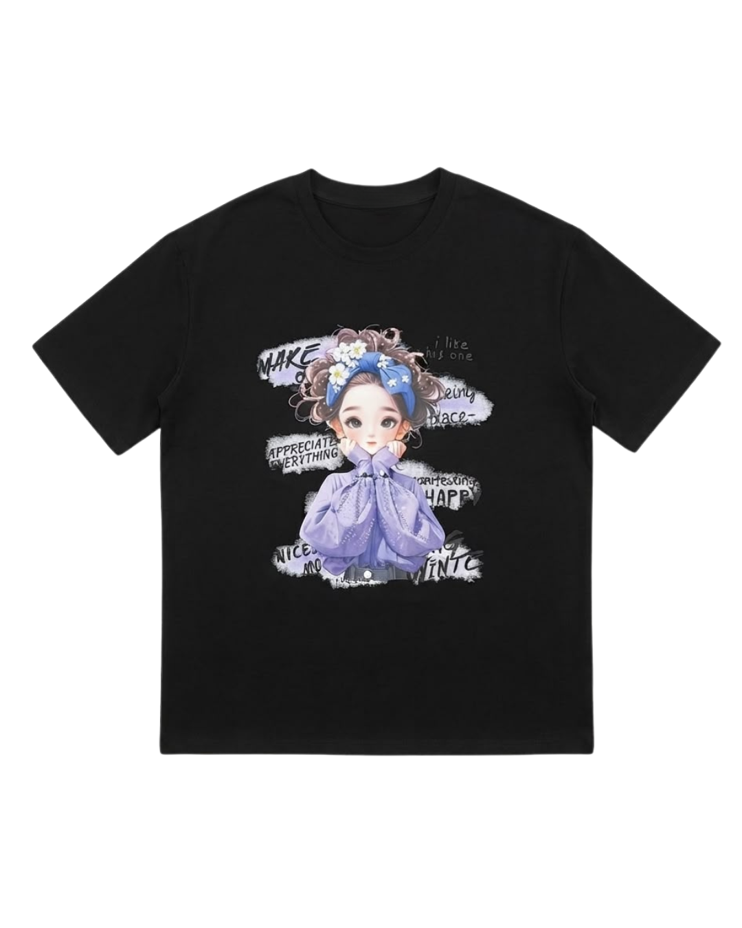 Graphic Print Casual T-Shirt