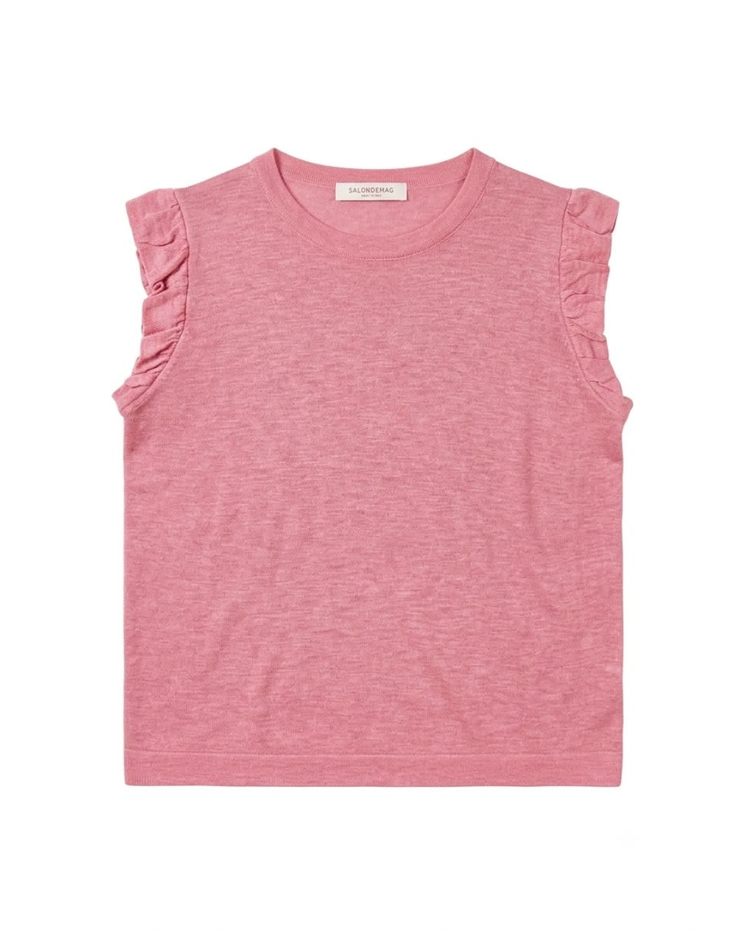 Girls' Ruffle Sleeve Cotton Top