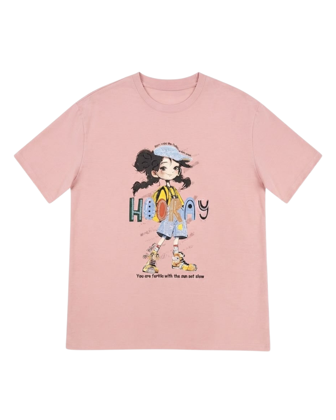Anime Character Graphic T-Shirt