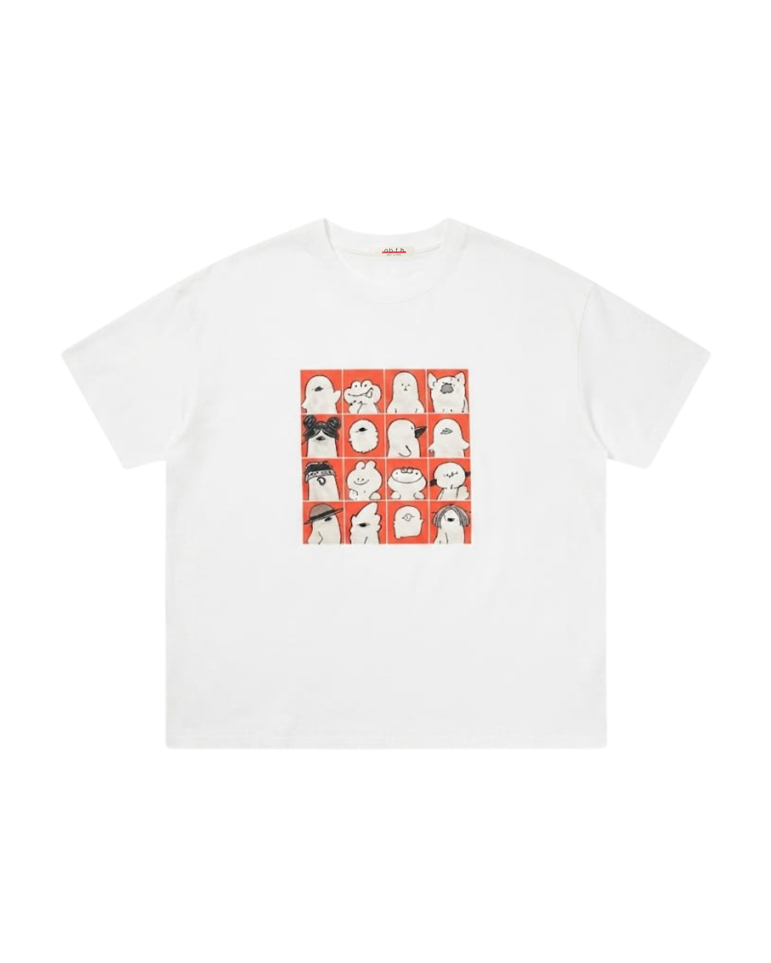 Cartoon Dog Faces T-Shirt