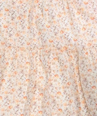 Floral Ruffle Midi Dress