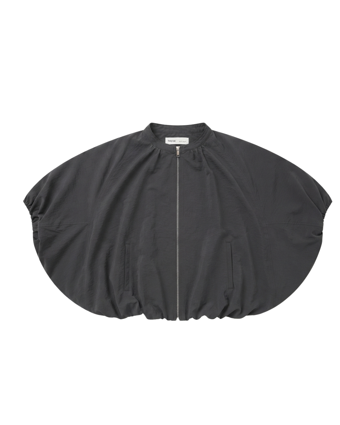 Modern Cocoon Zip Jacket